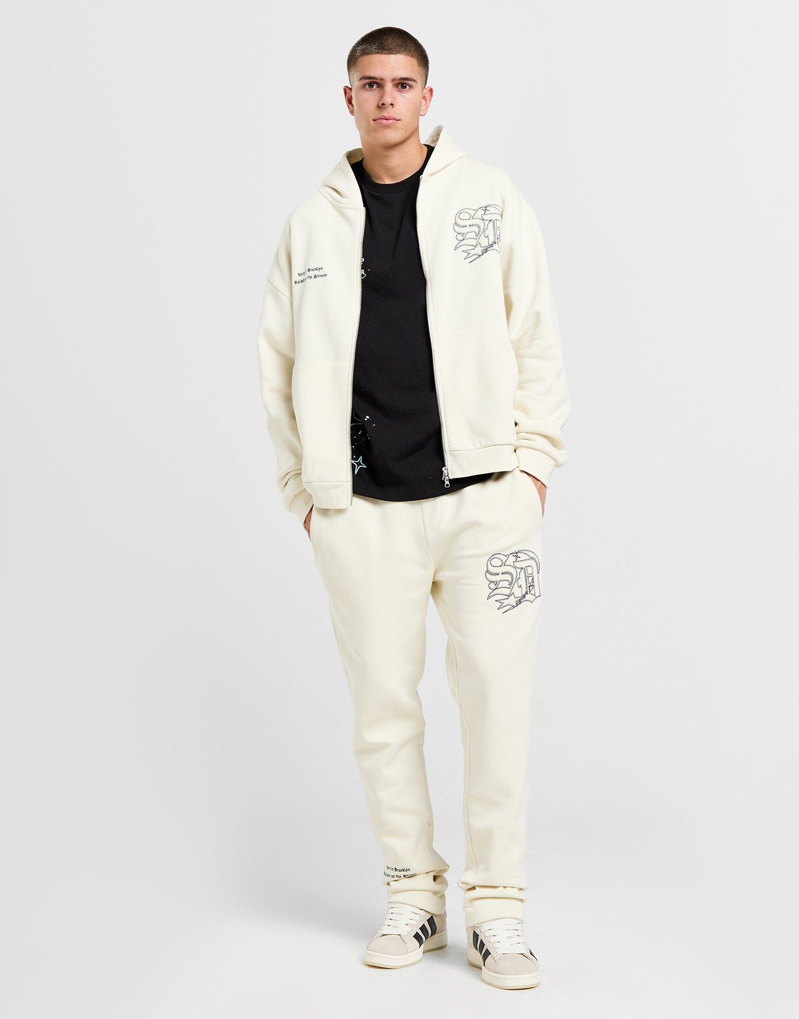 Мъжка блуза SUPPLY & DEMAND СУИТЧЪР СЪС   ЗАКОПЧАВАНЕ С КАЧУЛКА LOGAN SUPTM17229360 Бежов