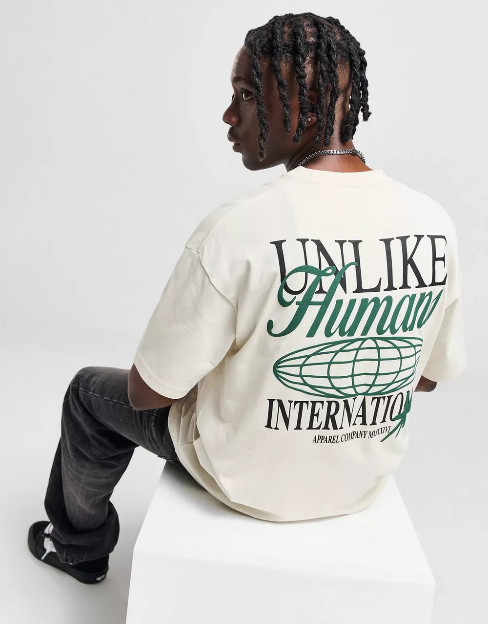 UNLIKE HUMANS ФУТБОЛКА GLOBAL TEE STN-LGY ФУТБОЛКА, фото 1 з 5