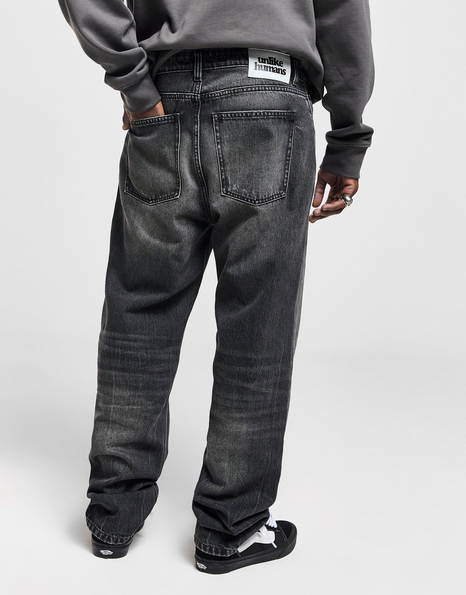 Vyriški džinsai UNLIKE HUMANS KELNĖS CASON JN DDEN-WBD PANTS ULHTM10183036 Juoda