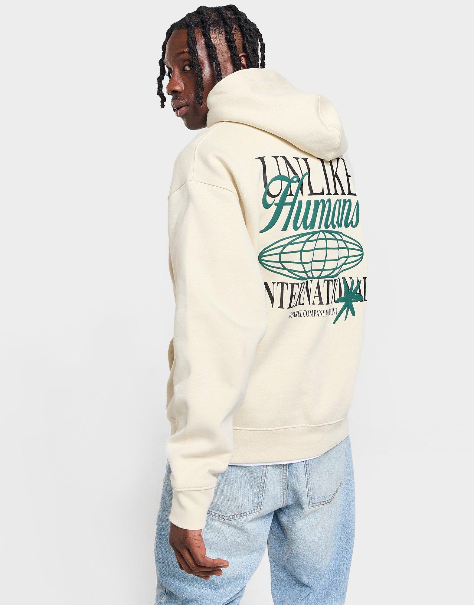 Мъжка блуза UNLIKE HUMANS СУИТЧЪР С КАЧУЛКА GLOBAL HD STN-LGY SWEATSHIRT ULHTM10178360 Бежов