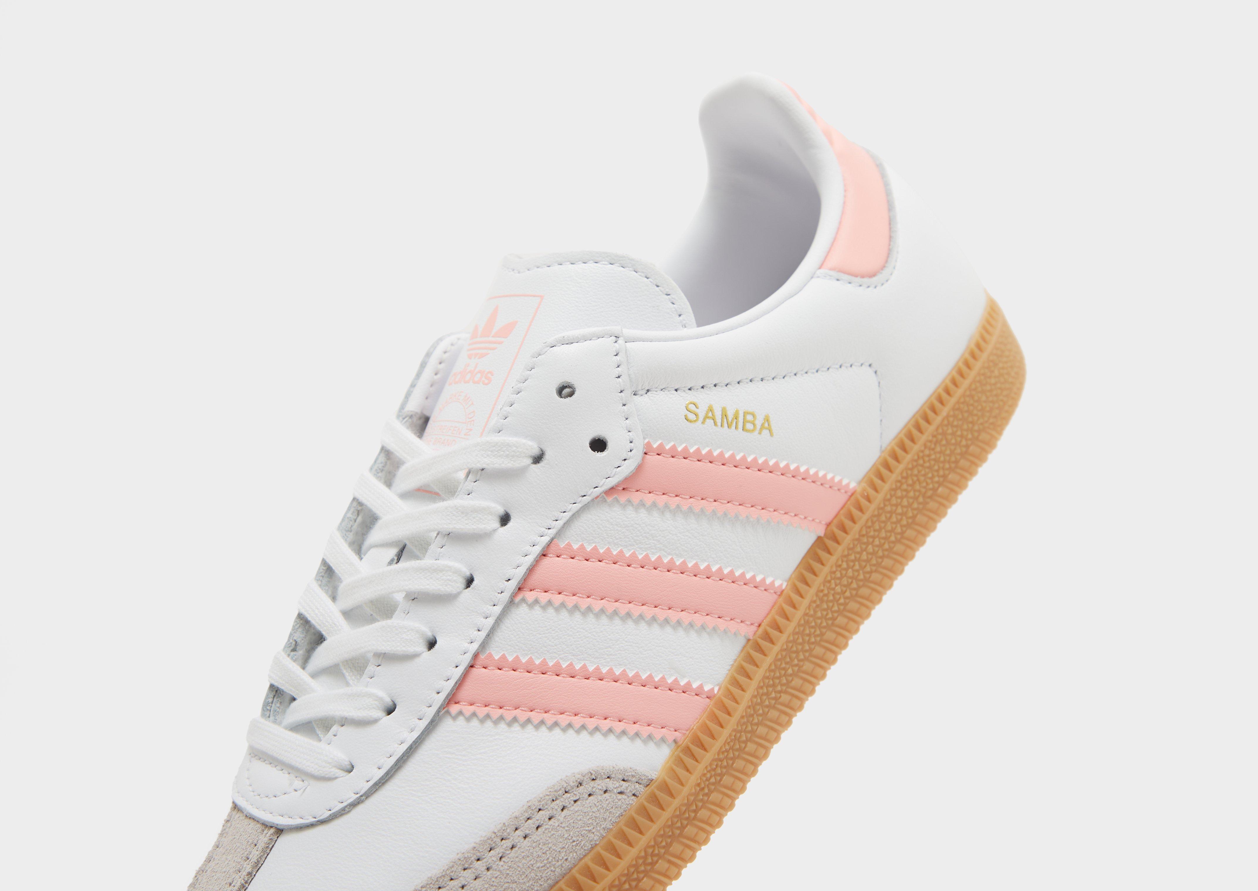 Adidași pentru copii ADIDAS SAMBA OG J JP5480 Alb