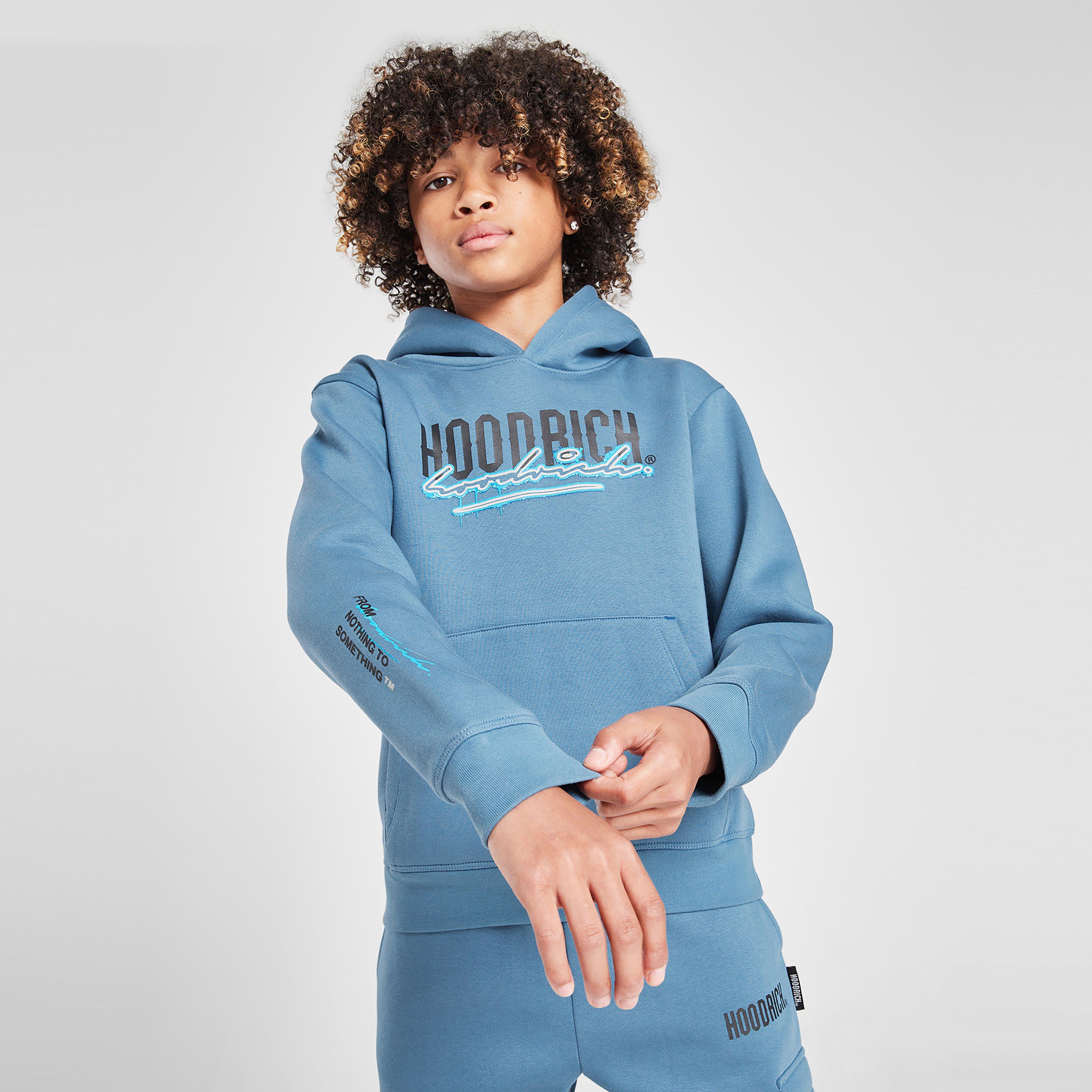 Hanorac pentru copii HOODRICH BLUZĂ CU GLUGĂ SPLATTER HD BLUE
