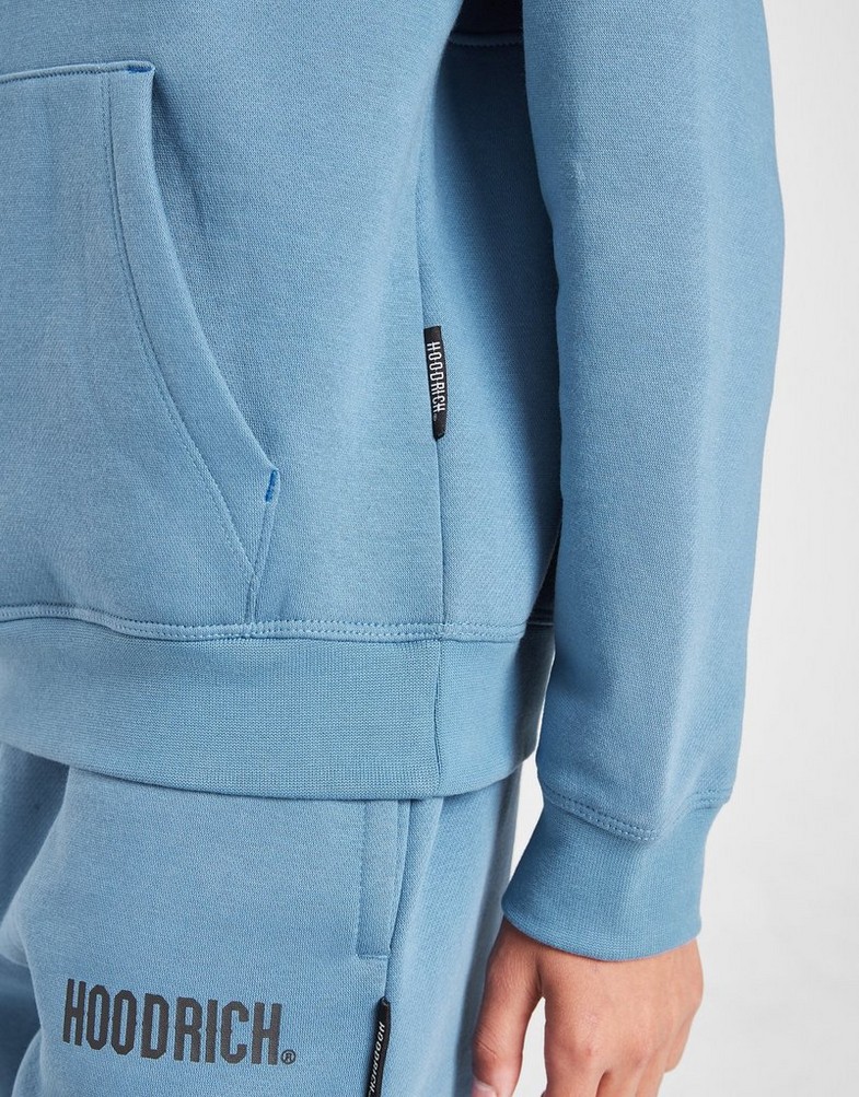 HOODRICH BLUZA Z KAPTUREM SPLATTER HD BLUE HJ-0424-0050 Niebieski