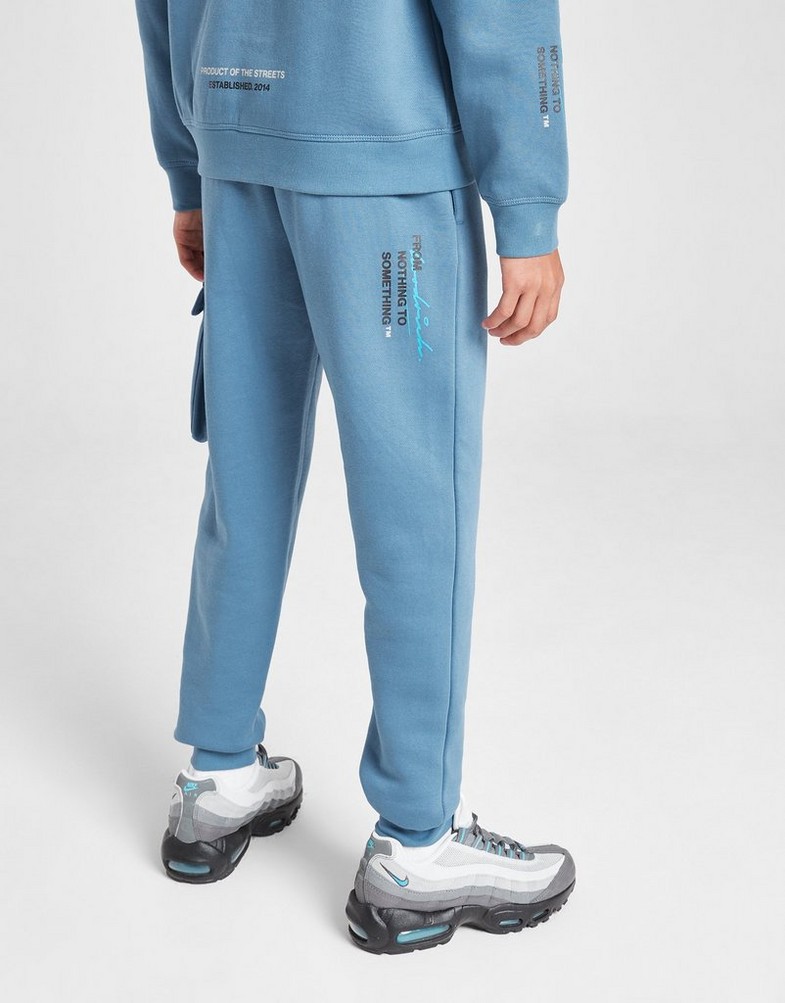Дитячі штани HOODRICH ШТАНИ SPLATTER PNT BLUE HJ-0424-0052 Блакитний