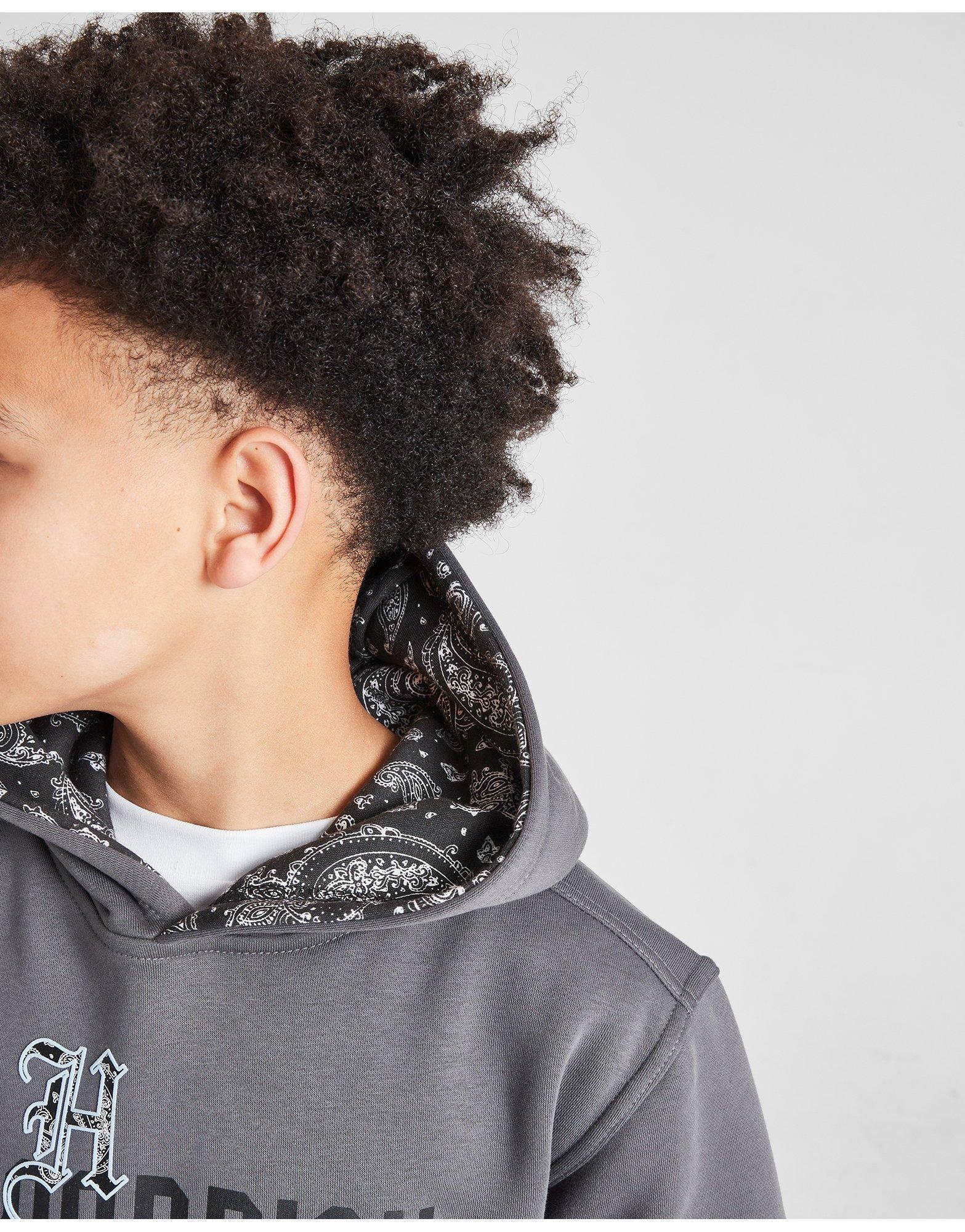 Детски суичър HOODRICH СУИТЧЪР С КАЧУЛКА $ETERNO HD LAVA GRY HJ-0424-0030 Сив