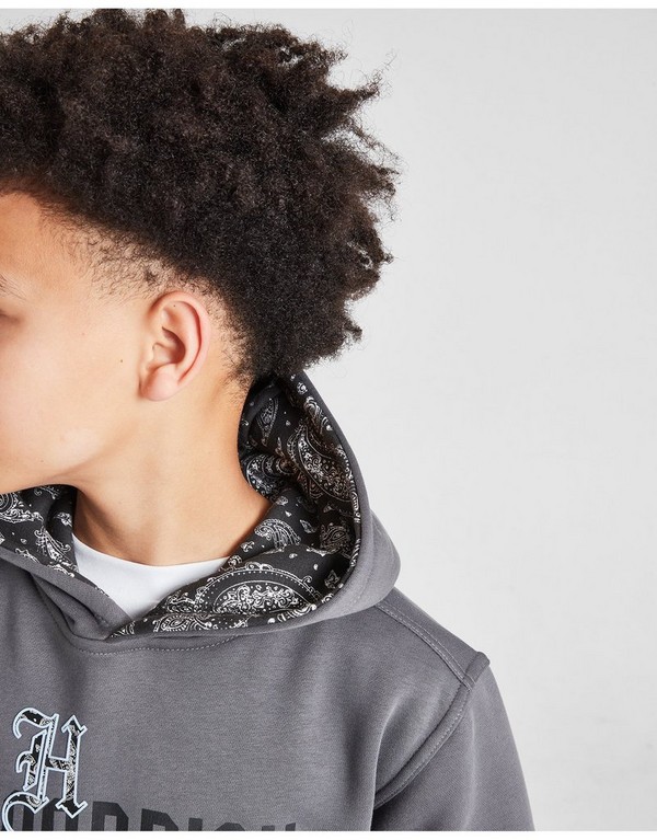 Hoodrich Bluza Z Kapturem $Eterno Hd Lava Gry - obrazek 2