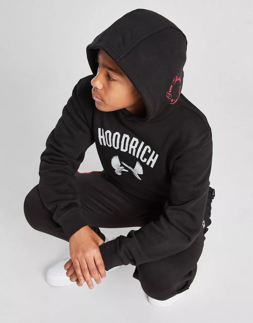 HOODRICH КОФТА З КАПЮШОНОМ $FLIGHT HD BLK, фото 1 з 8