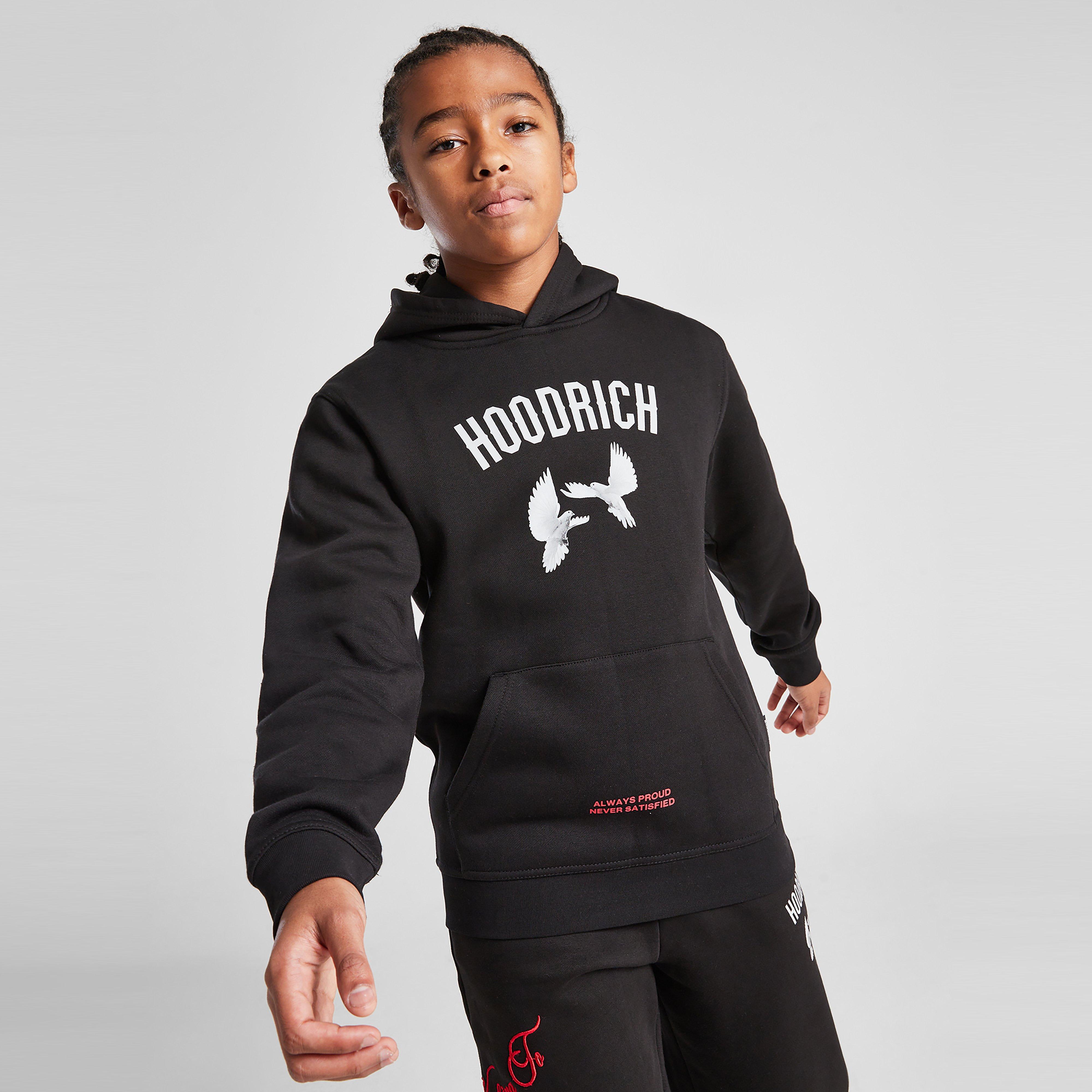 Hanorac pentru copii HOODRICH BLUZĂ CU GLUGĂ $FLIGHT HD BLK