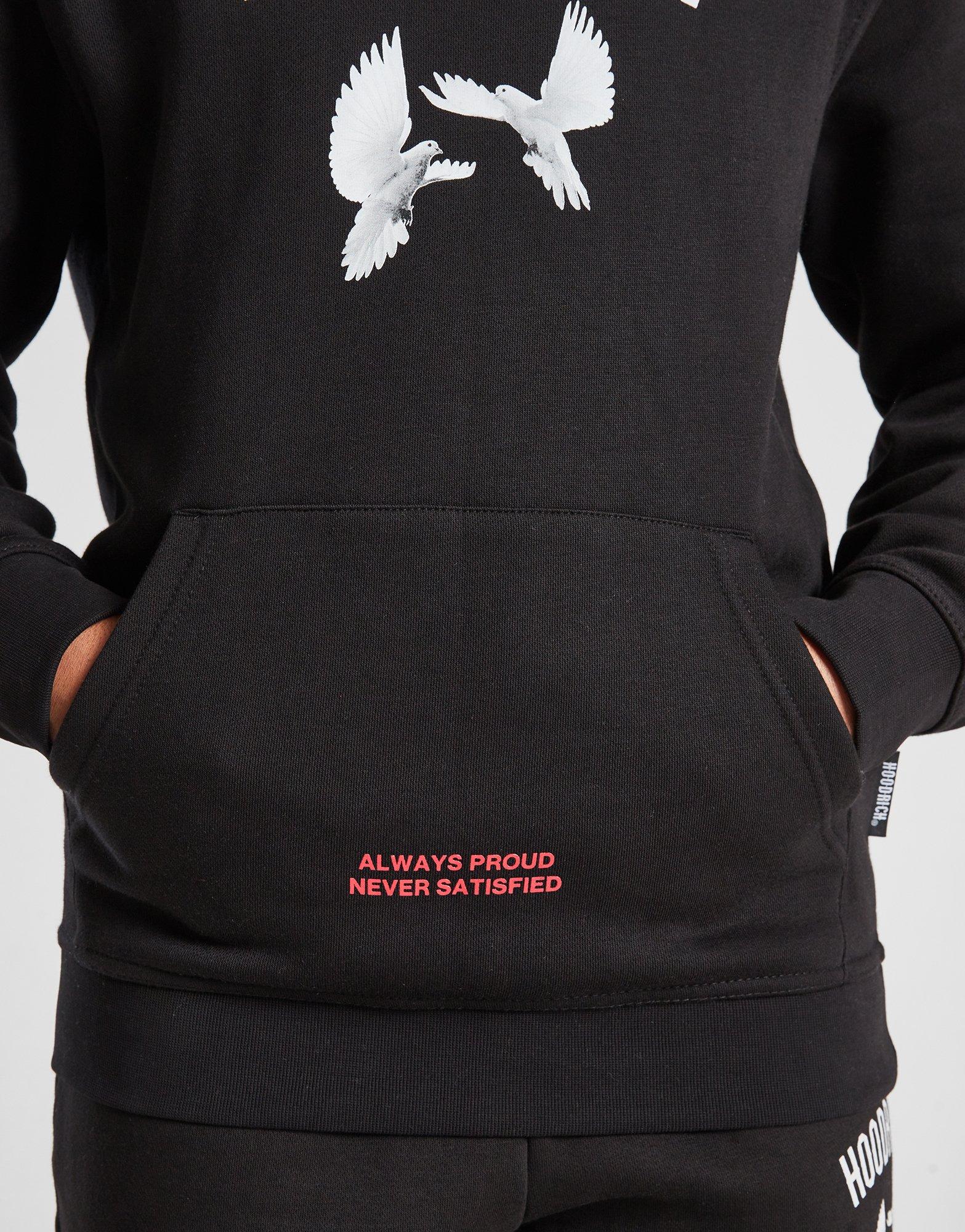 HOODRICH BLUZĂ CU GLUGĂ $FLIGHT HD BLK HJ-0424-0009 Negru