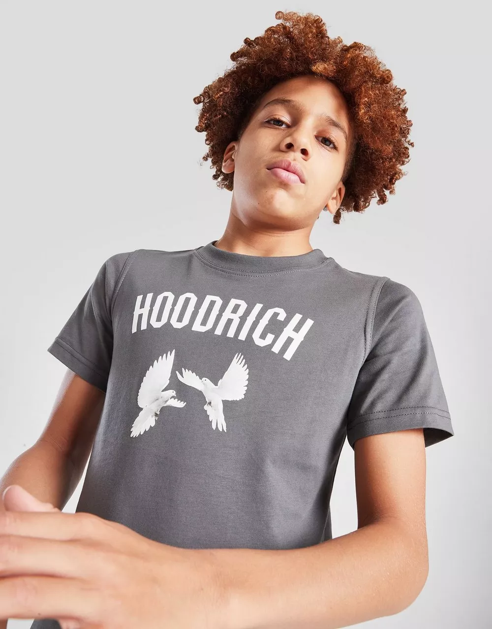 HOODRICH ФУТБОЛКА $FLIGHT TEE LAVA GRY, фото 1 з 6