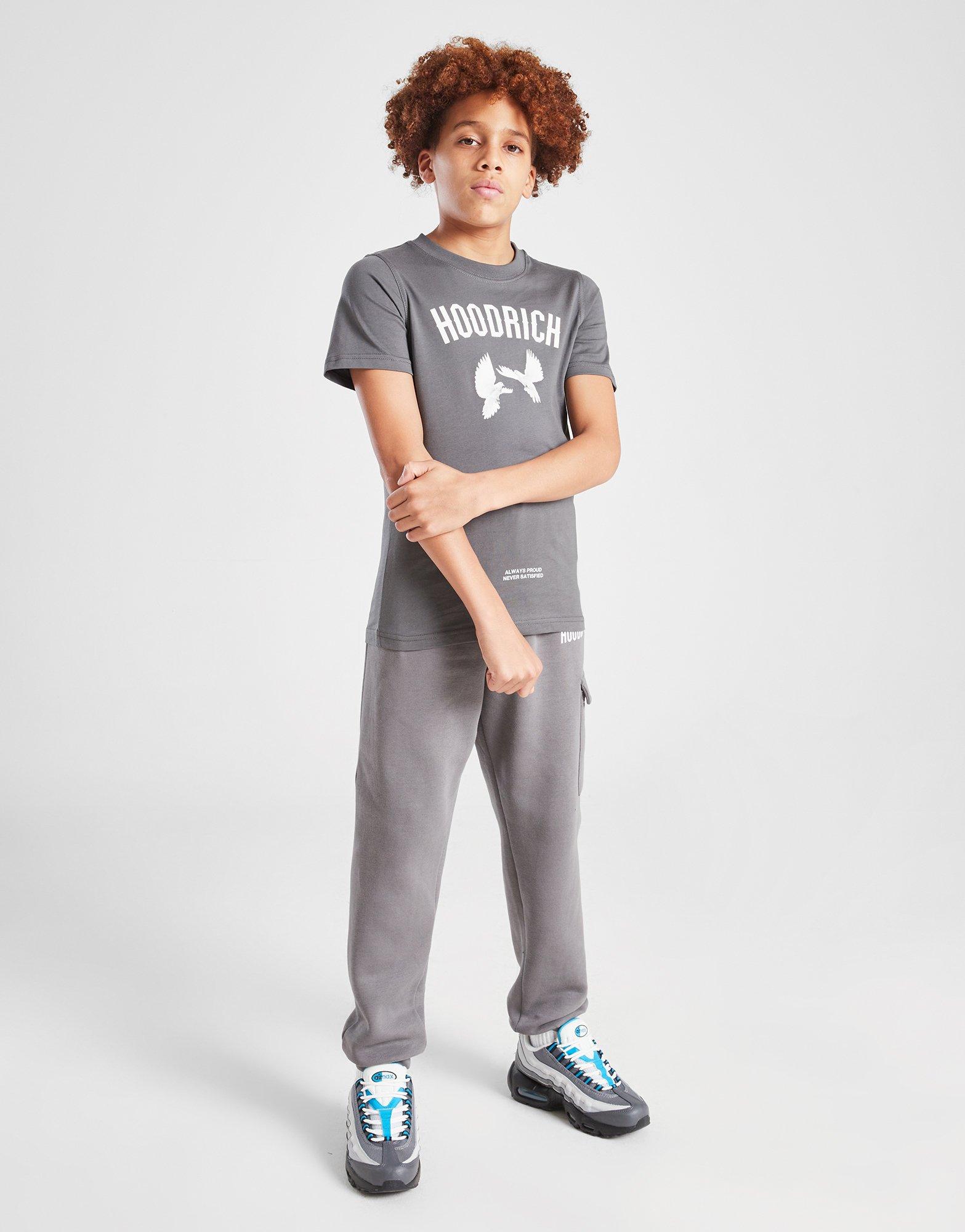 Tricou pentru copii HOODRICH TRICOU $FLIGHT TEE LAVA GRY HJ-0424-0020 Gri