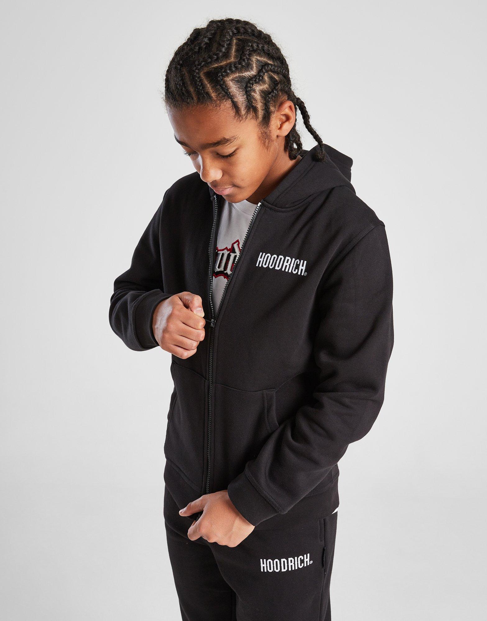 Detská tepláková súprava HOODRICH SÚPRAVA $FZ CORE SUIT BLK HJ-0424-0073 Čierna