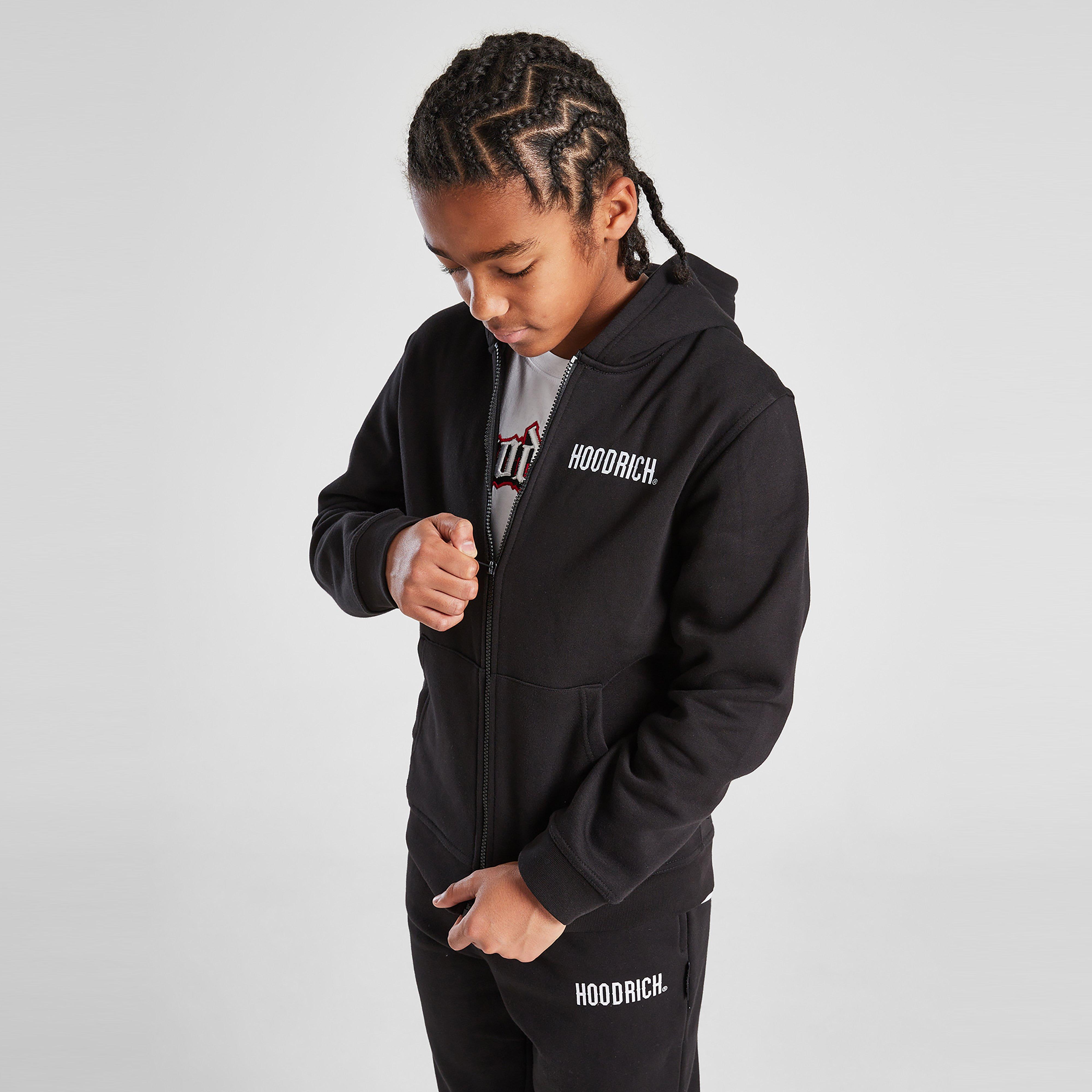 Gyerek melegítőszett HOODRICH SZETT $FZ CORE SUIT BLK