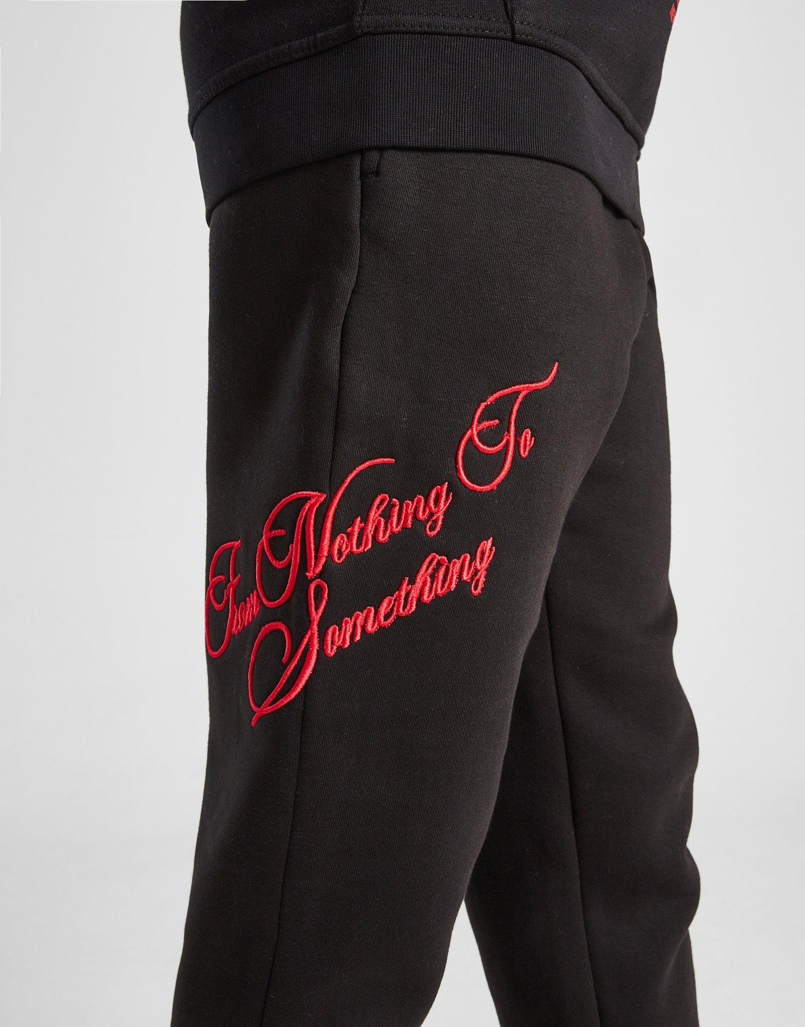 Dětské kalhoty HOODRICH KALHOTY  $FLIGHT PANT BLACK HJ-0424-0011 Černá