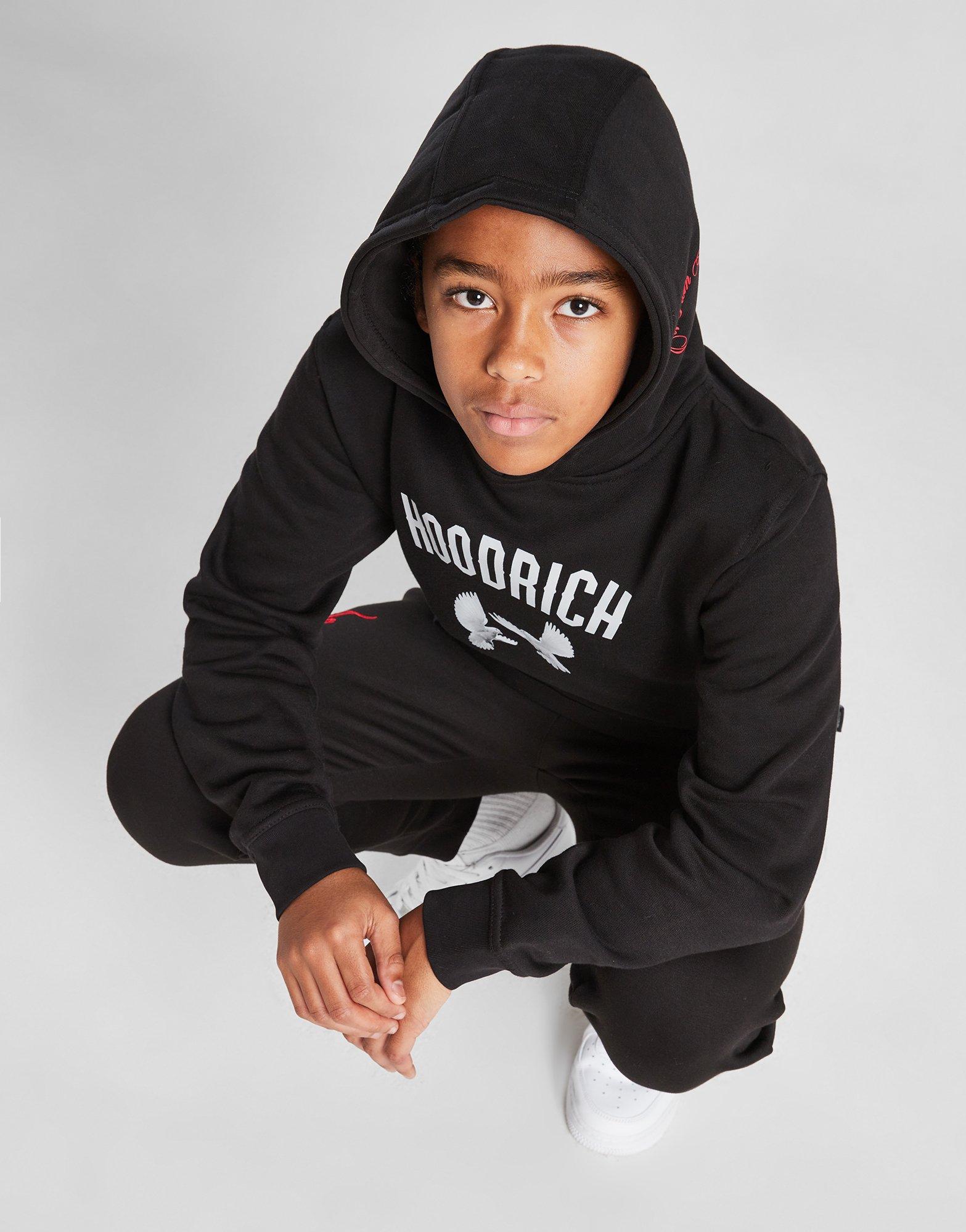 Dětské kalhoty HOODRICH KALHOTY  $FLIGHT PANT BLACK HJ-0424-0011 Černá