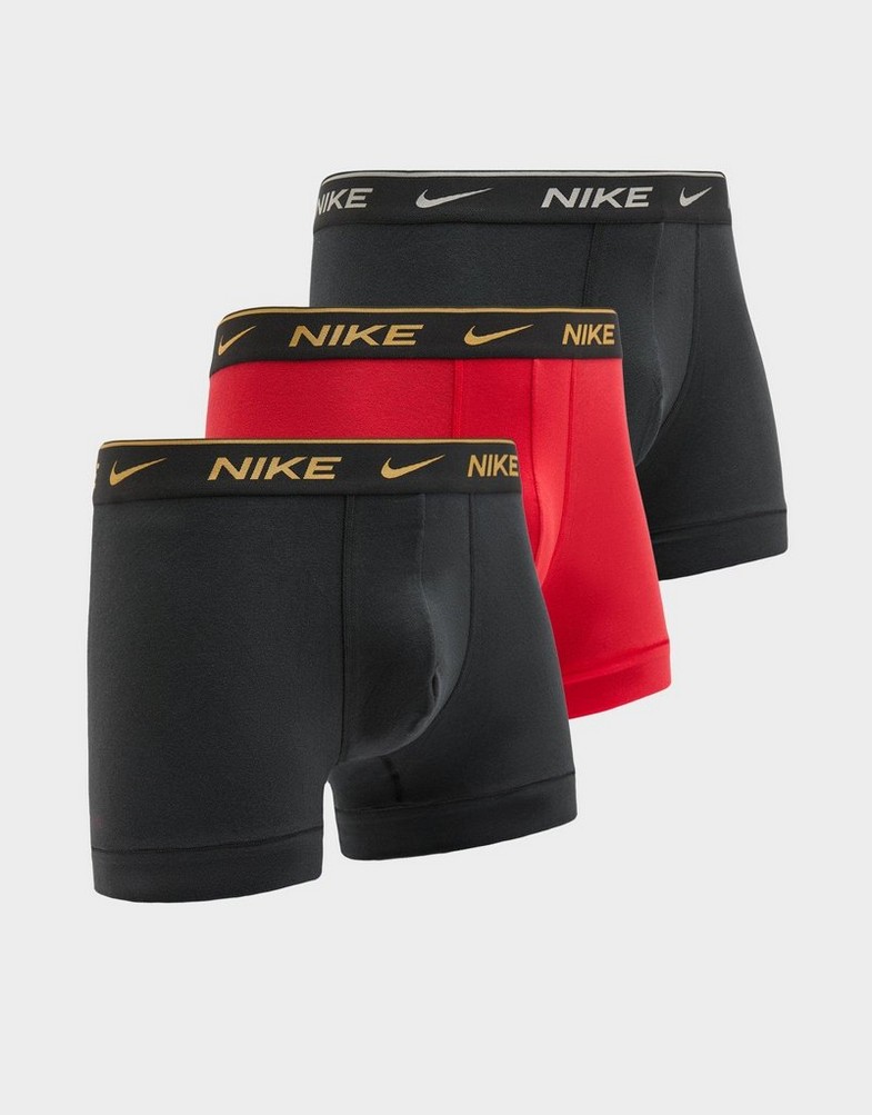 Чоловіча білизна NIKE ТРУСИ-БОКСЕРИ TRUNK 3PK 0000KE1008EXG Різнокольоровий