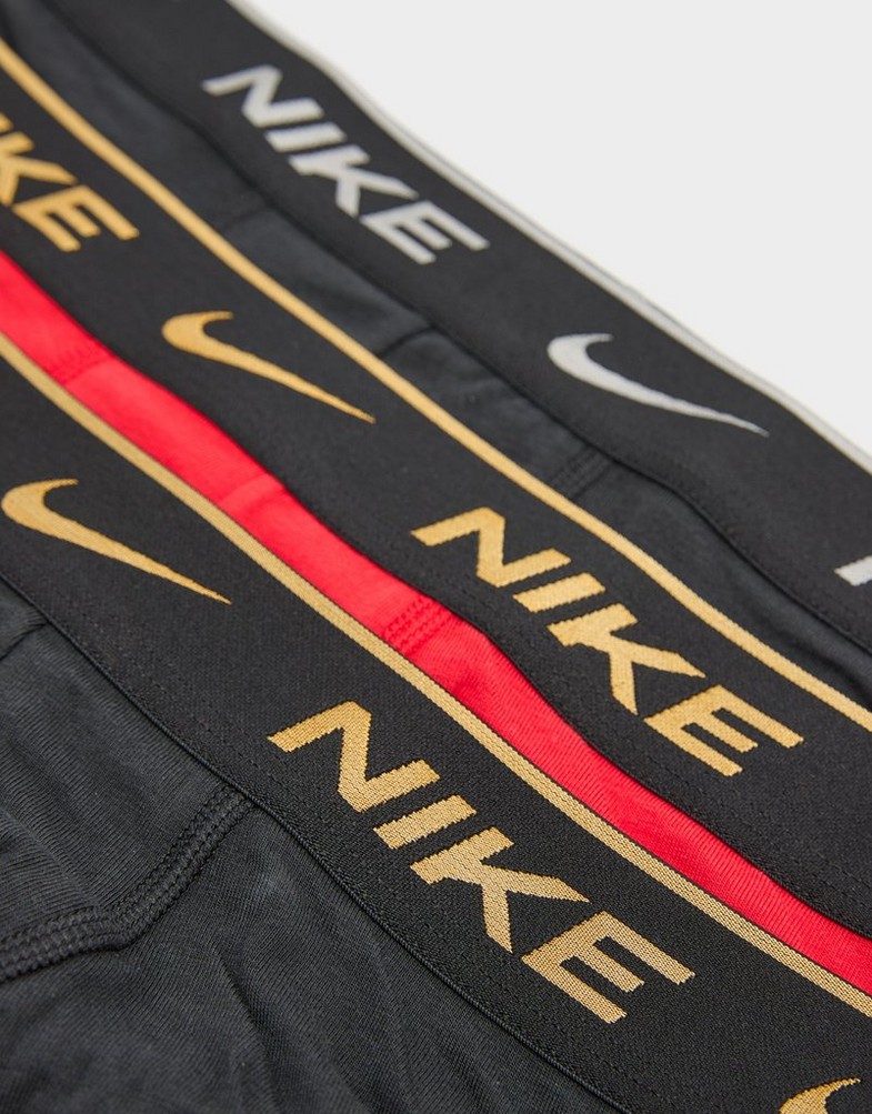 Чоловіча білизна NIKE ТРУСИ-БОКСЕРИ TRUNK 3PK 0000KE1008EXG Різнокольоровий