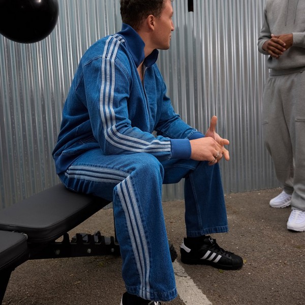 ADIDAS SPODNIE DENIM FB PT