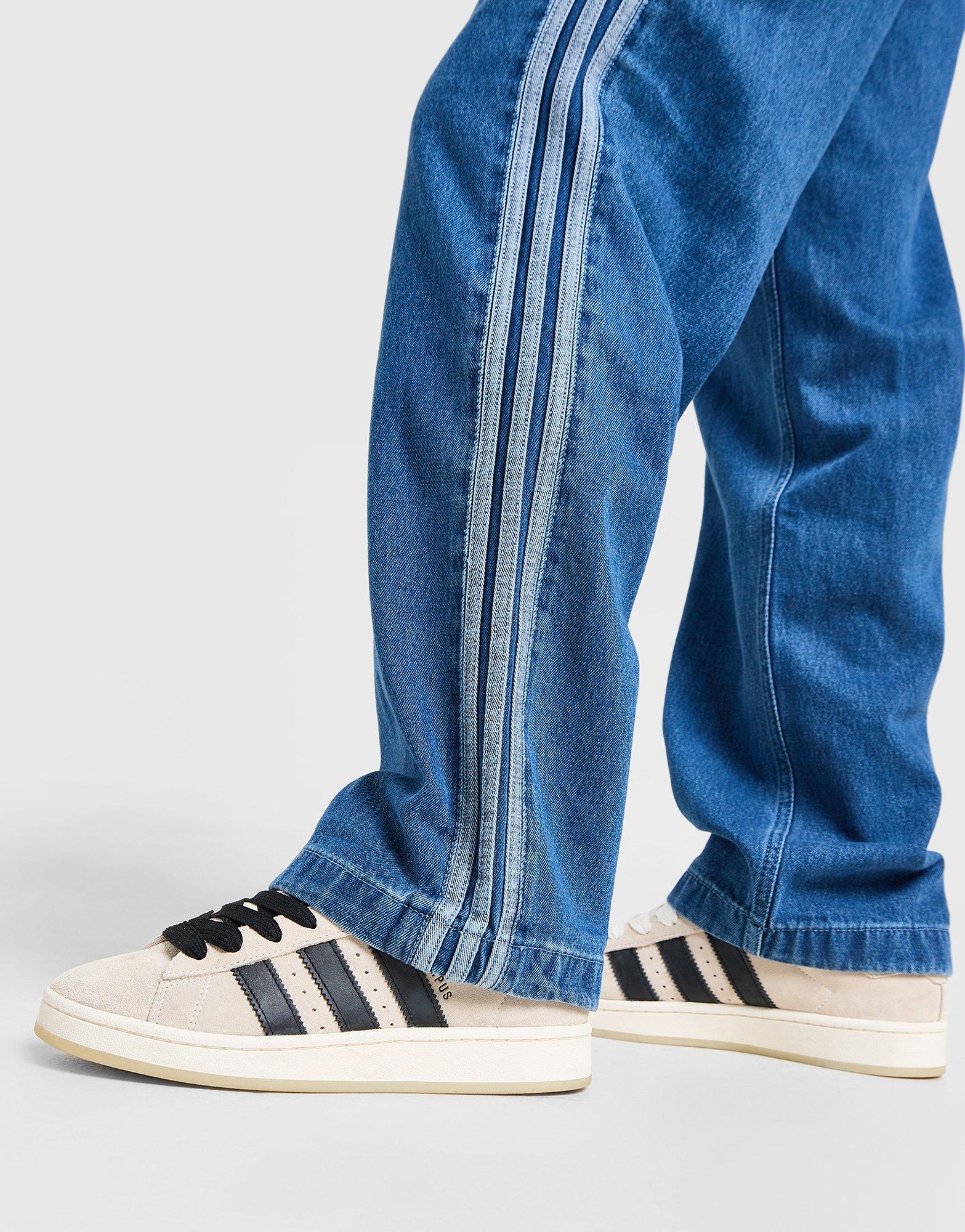 Férfi farmernadrág ADIDAS NADRÁG DENIM FB PT JC6234 Kék