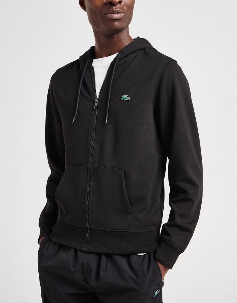 Pánska mikina LACOSTE MIKINA URBAN SWEATSHIRT SH5545031 Čierna
