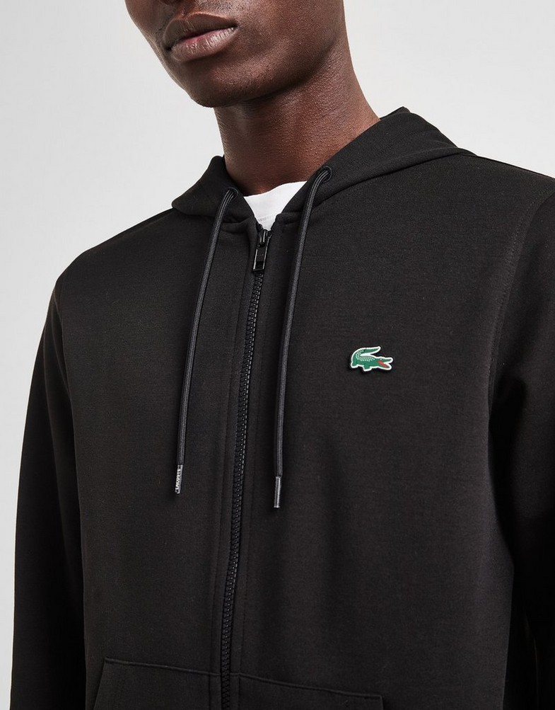 Pánska mikina LACOSTE MIKINA URBAN SWEATSHIRT SH5545031 Čierna