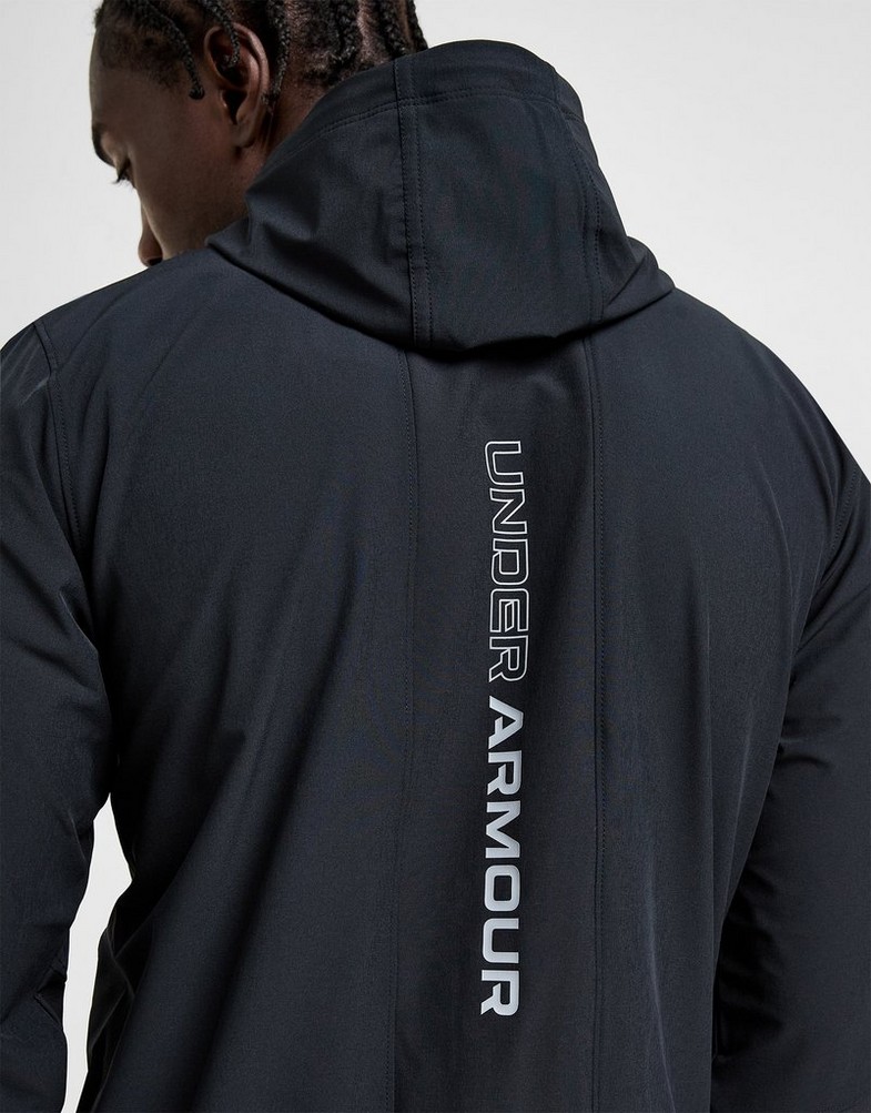 Мъжка блуза UNDER ARMOUR СУИТЧЪР СЪС ЗАКОПЧАВАНЕ   С КАЧУЛКА VANISH WVN 6001553-001 Черен