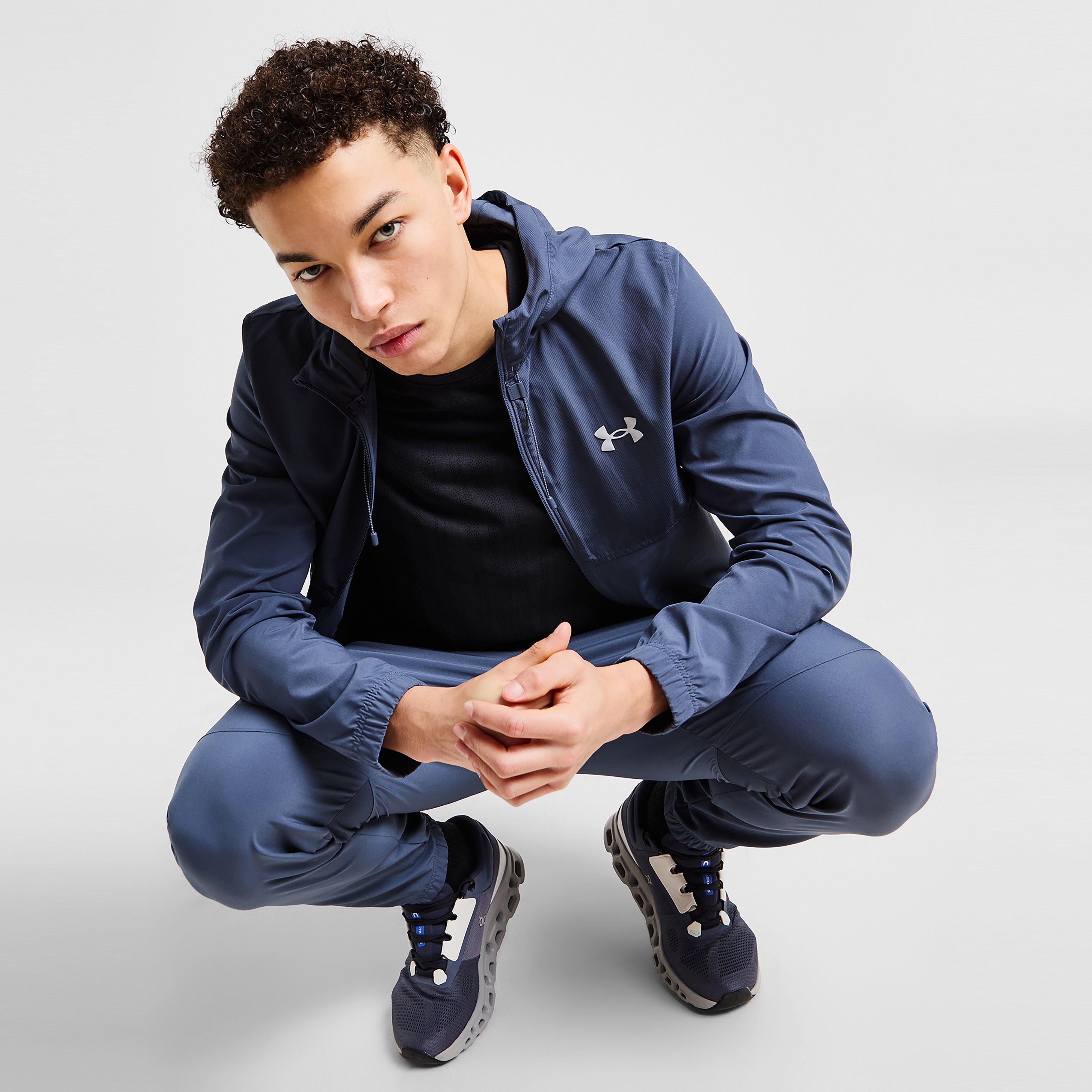 Férfi pulóverek UNDER ARMOUR PULÓVER CIPZÁRAS KAPUCNIS LOCKUP WVN