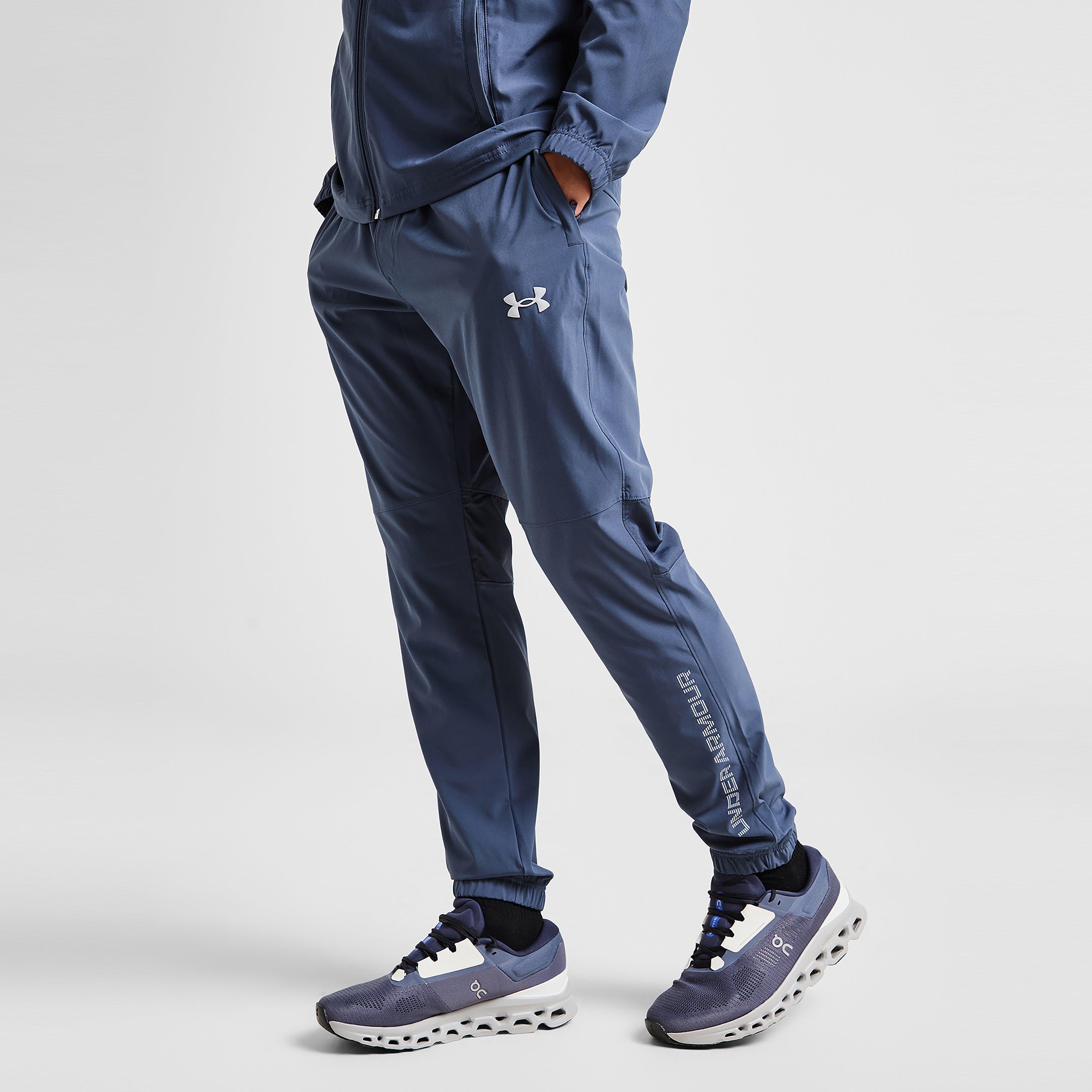 Pánské kalhoty UNDER ARMOUR KALHOTY  LOCKUP WVN MIX PT D.PR