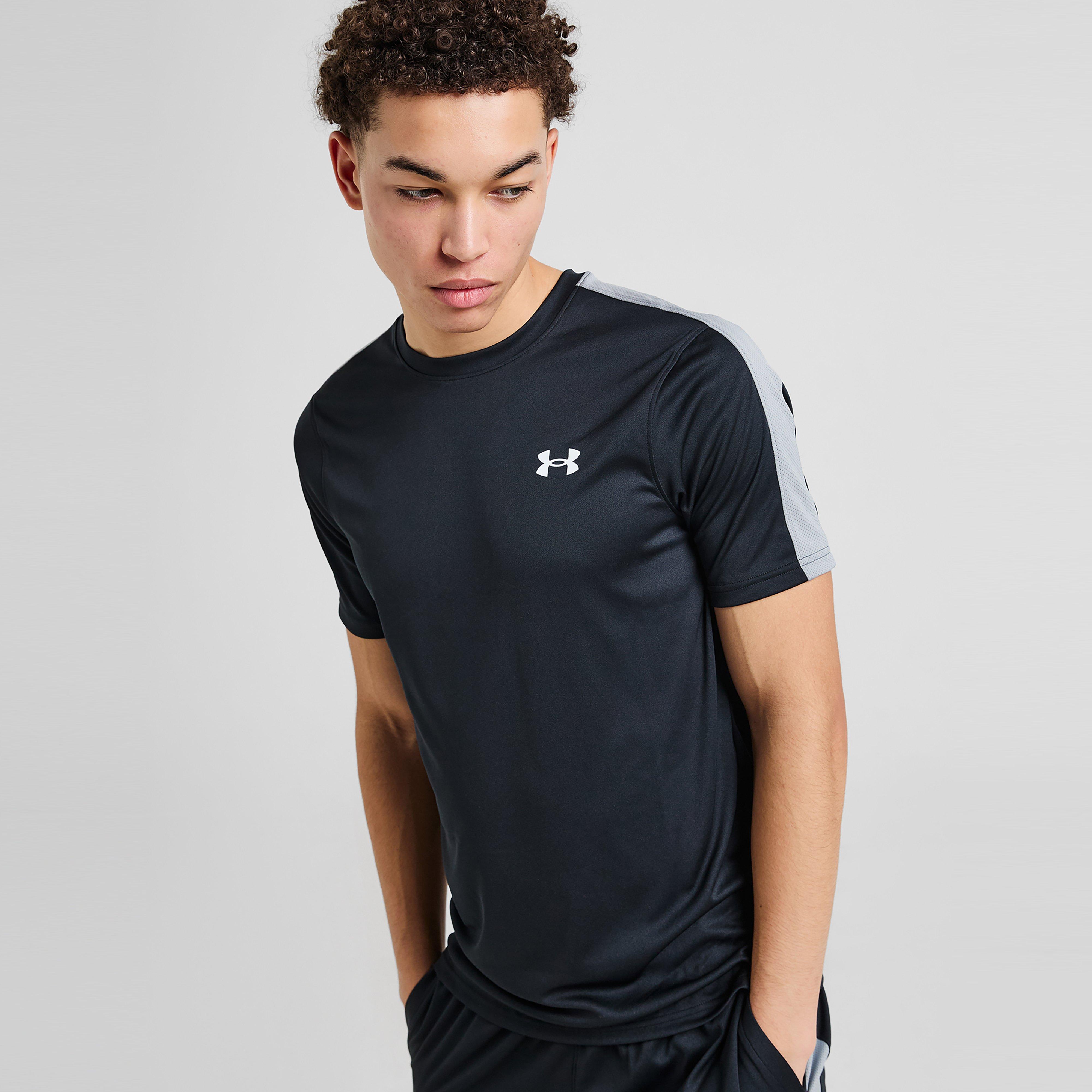 Férfi póló UNDER ARMOUR PÓLÓ CGR TEE BLK/STL