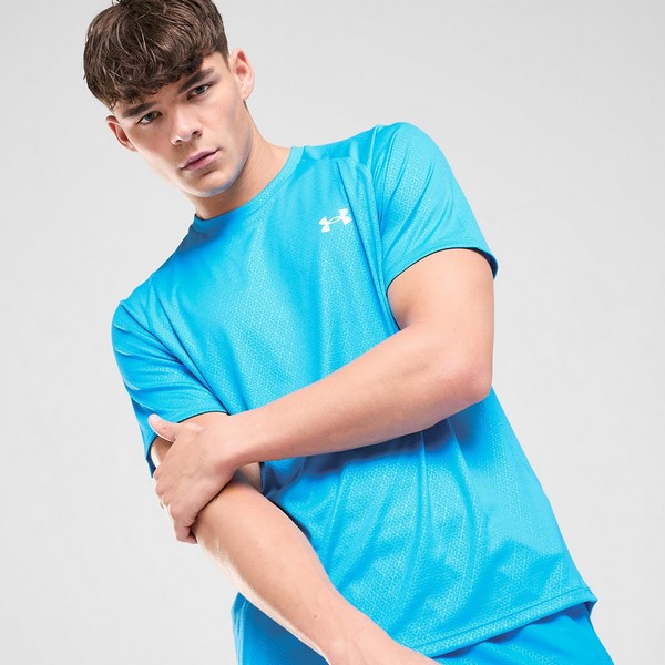 UNDER ARMOUR TRICOU TECH EMBOSS TEE ELEC BLU