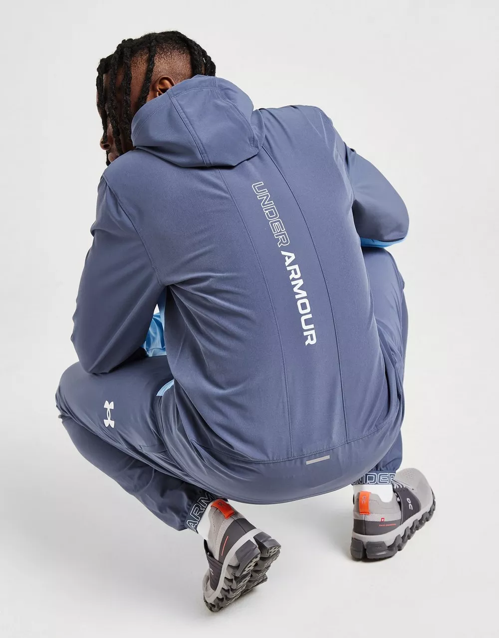 UNDER ARMOUR КОФТА НА БЛИСКАВЦІ   З КАПЮШОНОМ VANISH WVN, фото 1 з 5