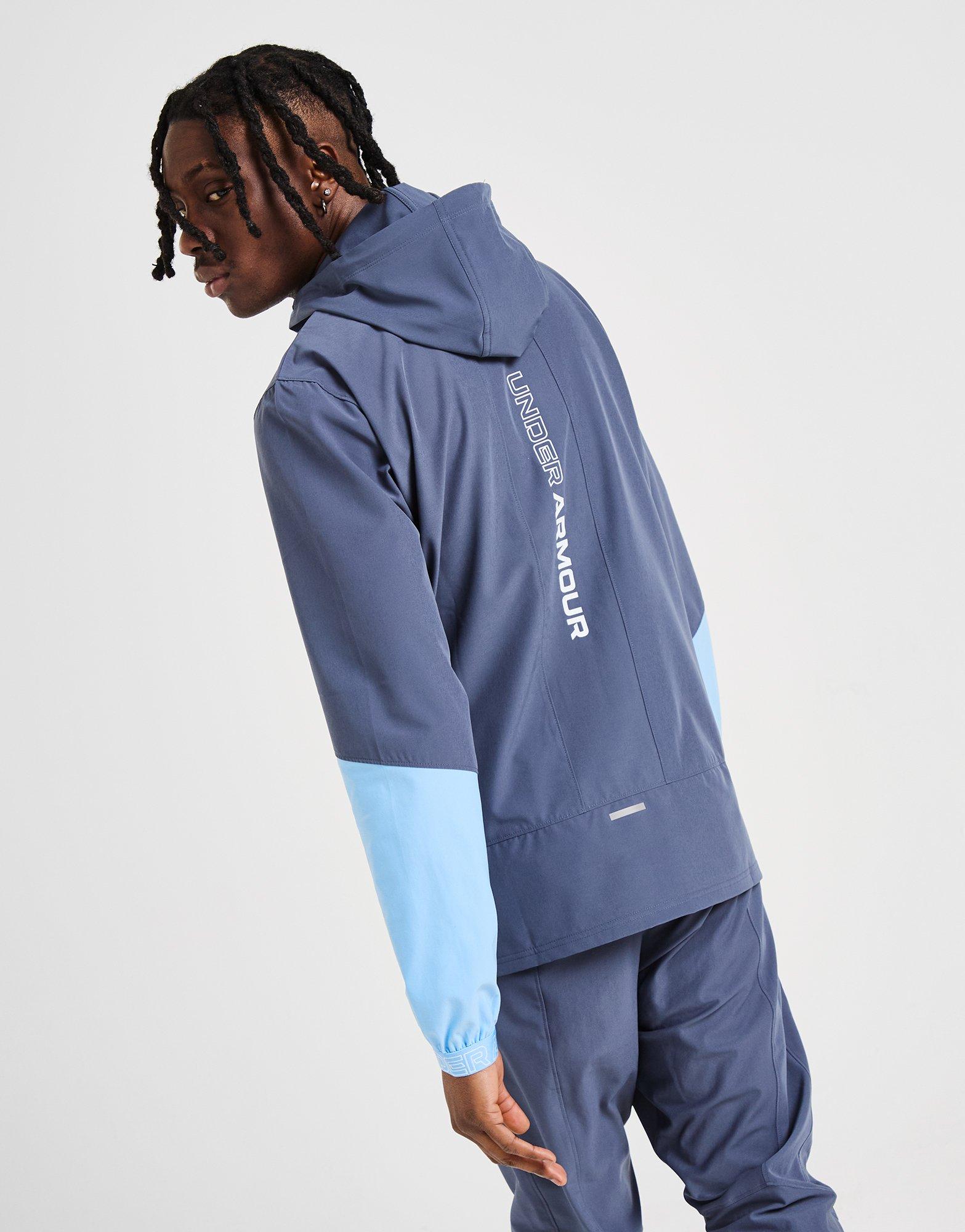 Pánska mikina UNDER ARMOUR MIKINA ROZEPÍNACÍ   S KAPUCÍ VANISH WVN 6001553-044 Tmavě modrá