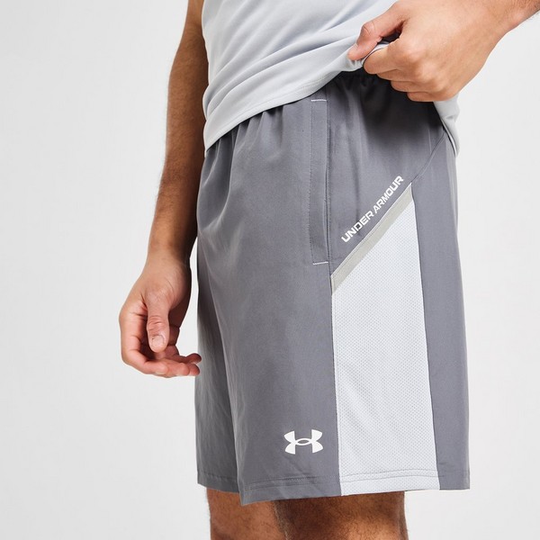 UNDER ARMOUR PANTALONI SCURȚI   TECH UTILITY SHT MOD GRY