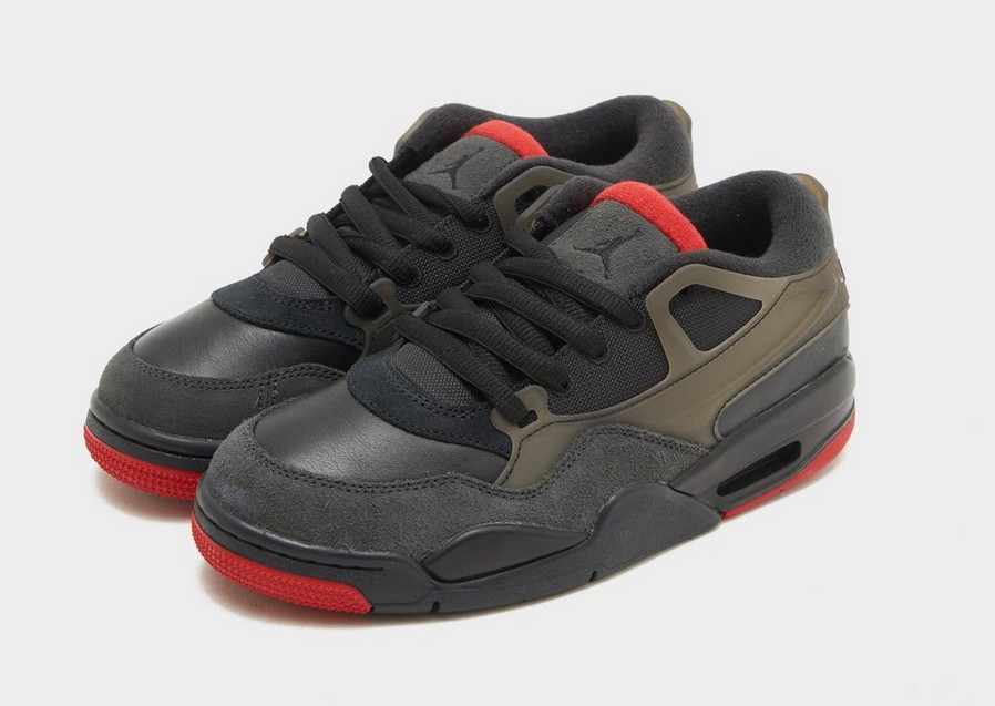 Buty sneakersy dla dzieci JORDAN 4 RM FQ7938-060 Czarny