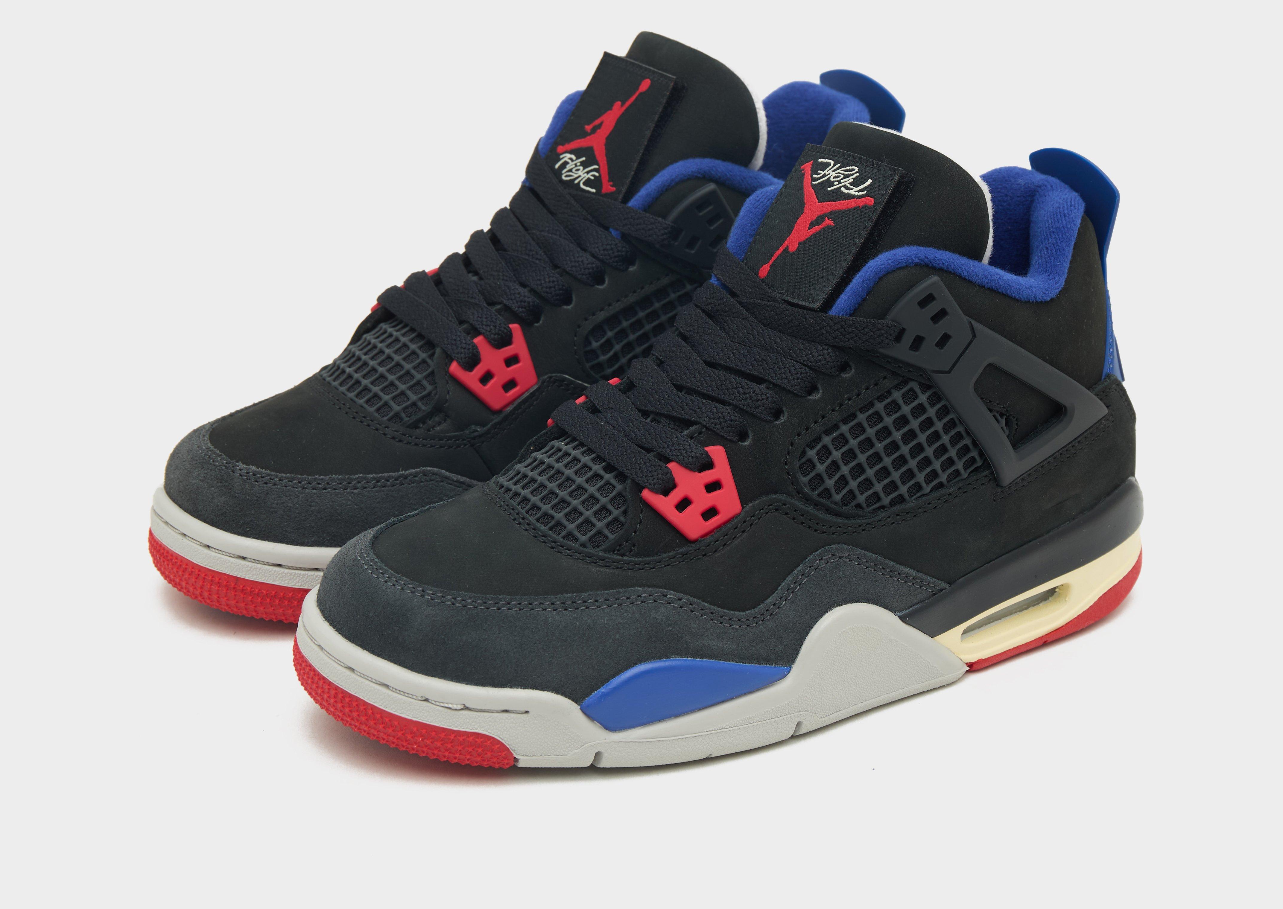 Gyerek sneakers JORDAN AIR JORDAN 4 RETRO OG BG IB4171-003 Fekete