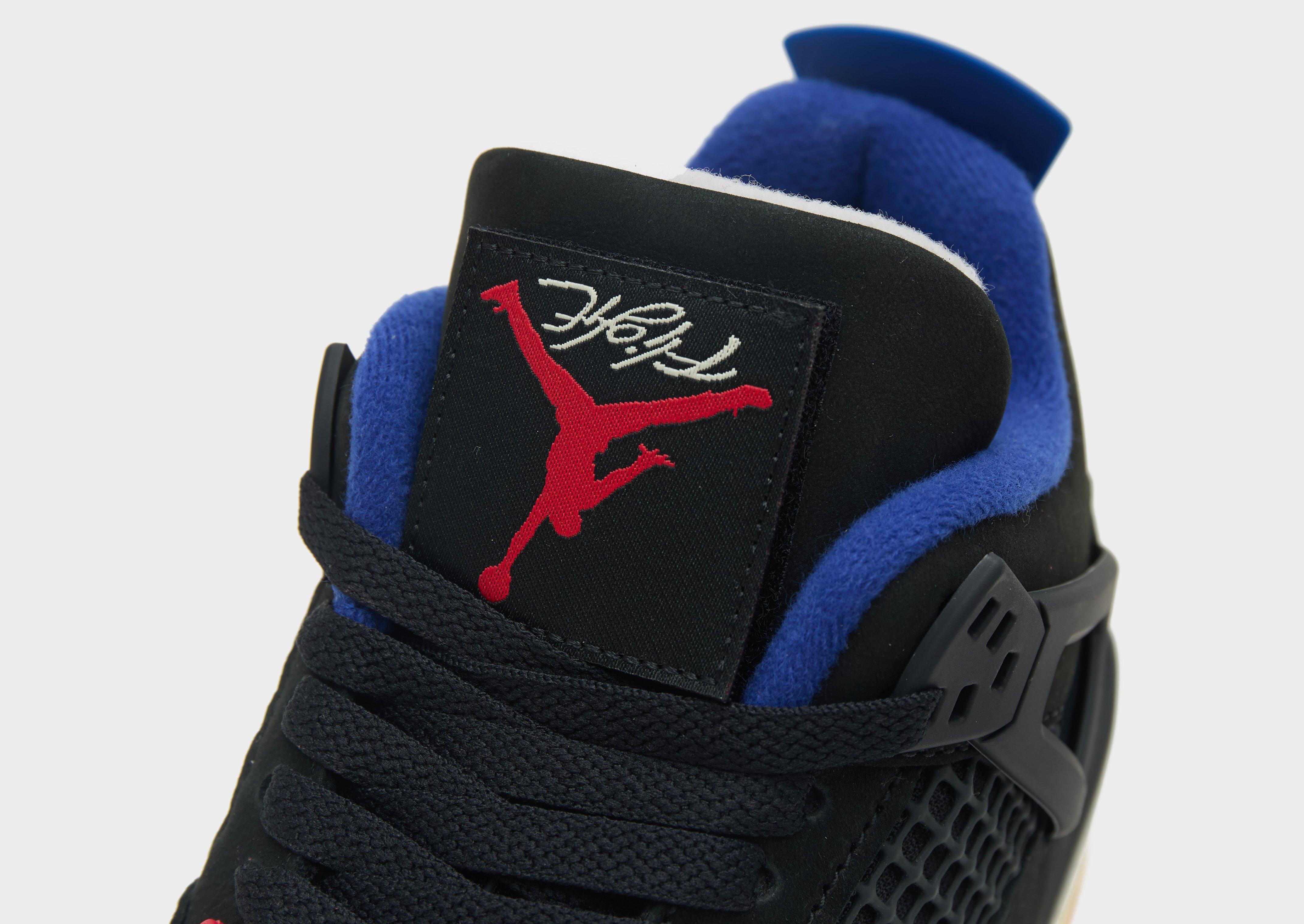 Gyerek sneakers JORDAN AIR JORDAN 4 RETRO OG BG IB4171-003 Fekete