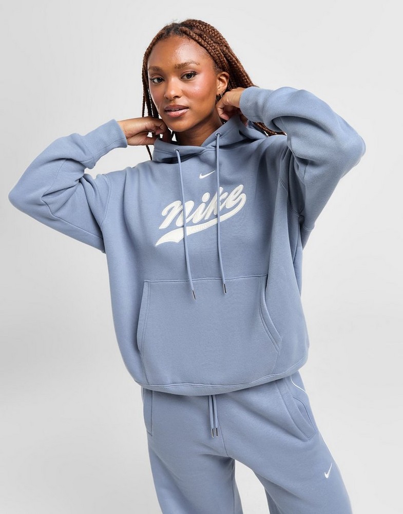 Női pulóver NIKE PULÓVER KAPUCNIS W NSW PHNX FLC HDY TRND IB9974-493 Kék