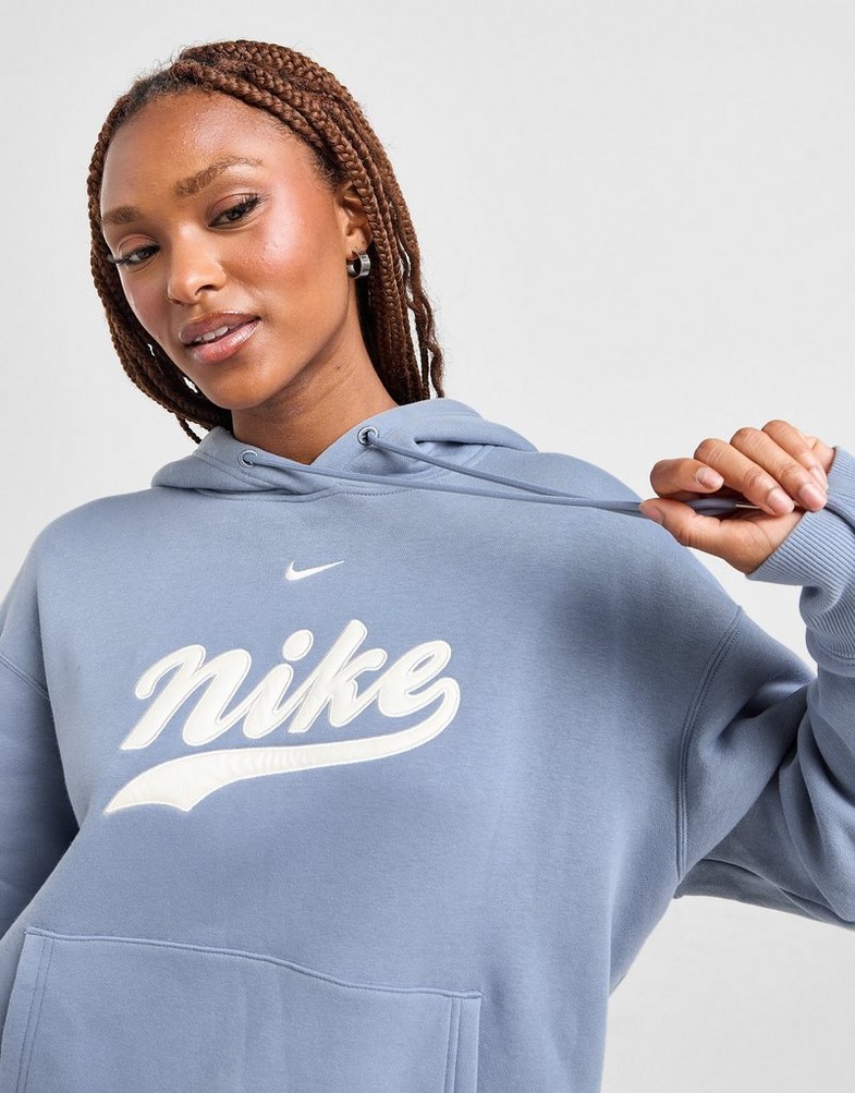 Női pulóver NIKE PULÓVER KAPUCNIS W NSW PHNX FLC HDY TRND IB9974-493 Kék