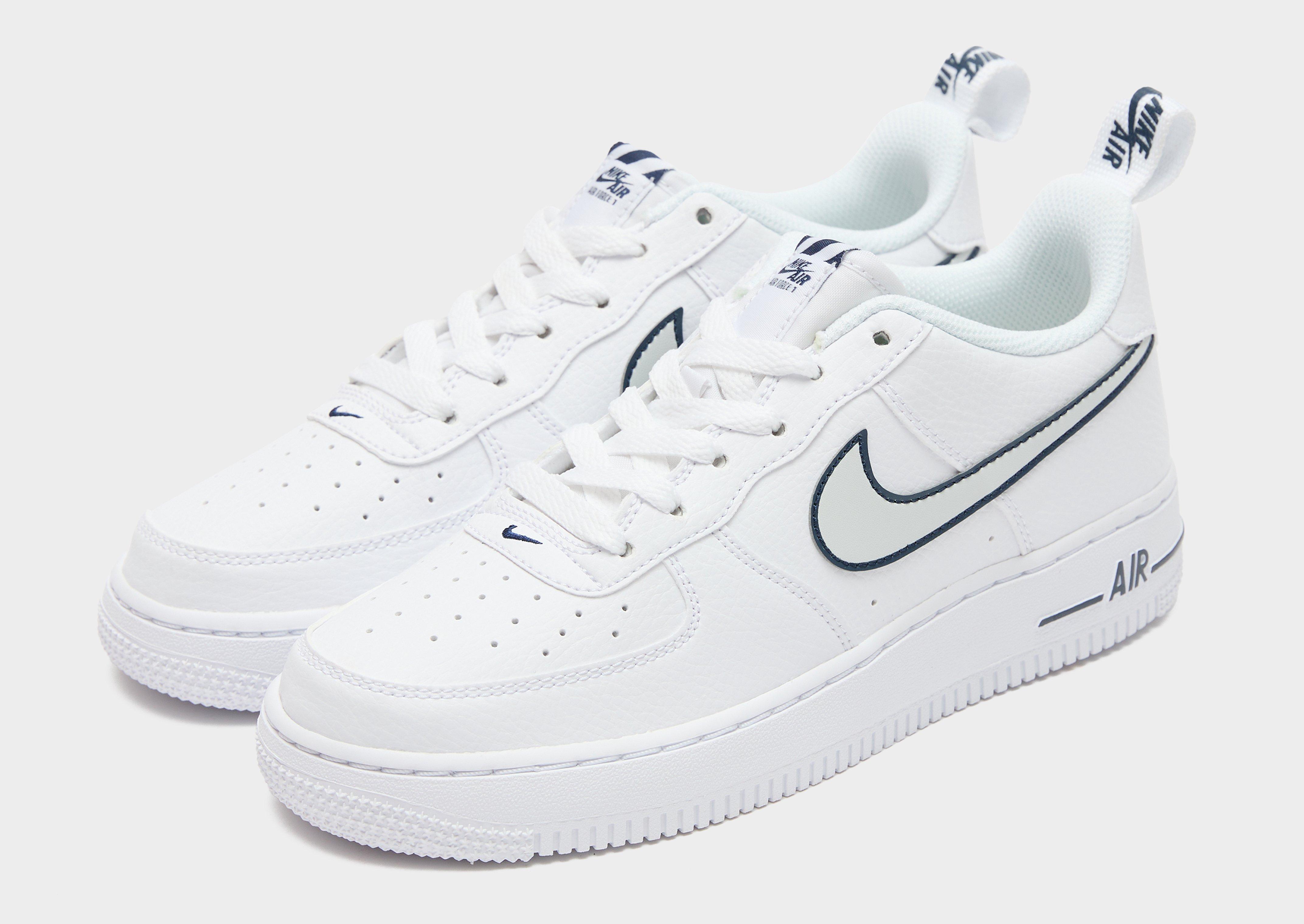 Kedai vaikams NIKE AIR FORCE 1 LV8 GS  IB2883-100 Balta