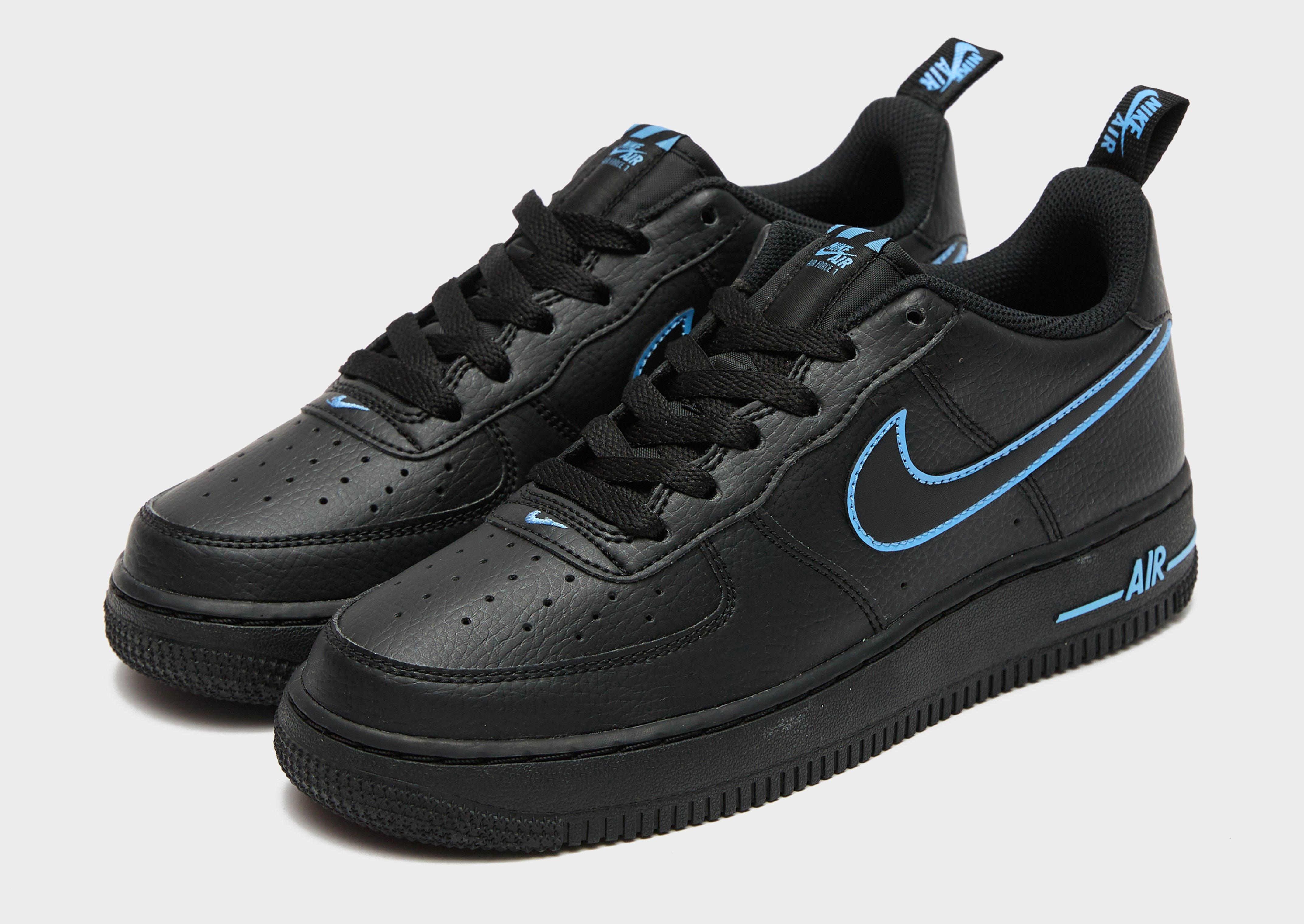 Gyerek sneakers NIKE AIR FORCE 1 LV8 GS  IB2883-001 Fekete