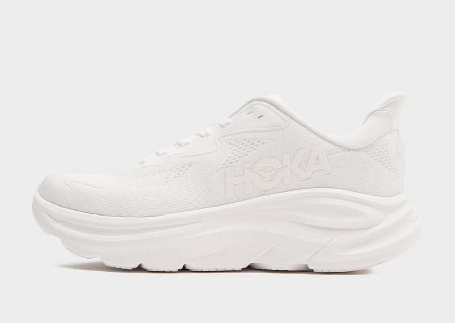 Дамски обувки за бягане HOKA CLIFTON 10 1162031-WWH Бял