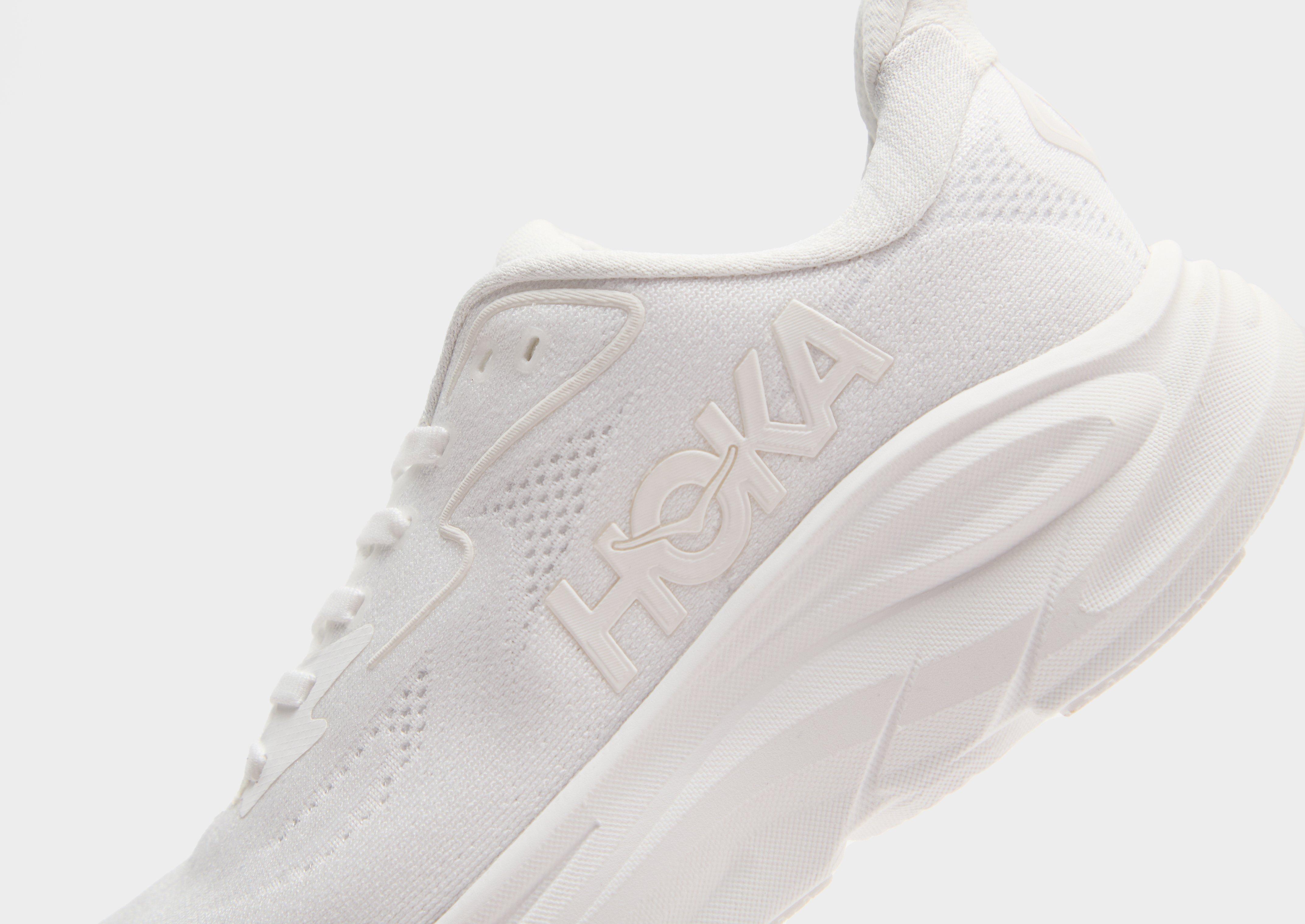 Pantofi alergare de damă HOKA CLIFTON 10 1162031-WWH Alb