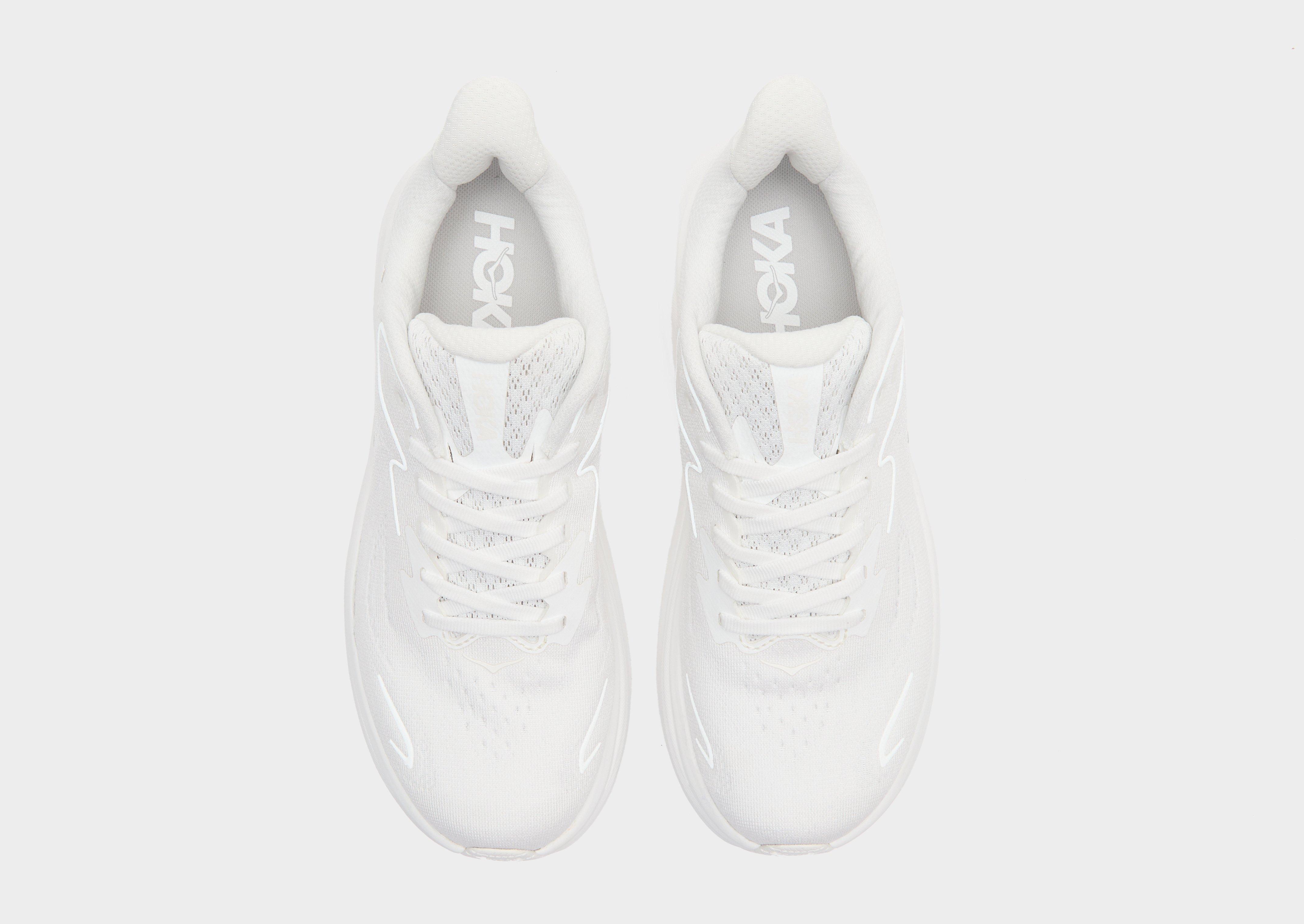 Pantofi alergare de damă HOKA CLIFTON 10 1162031-WWH Alb