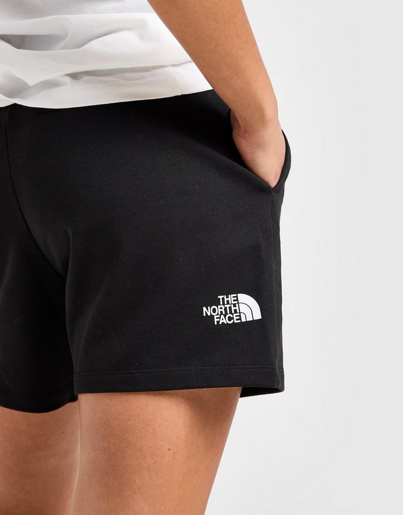 Pantaloni scurți pentru femei THE NORTH FACE PANTALONI SCURȚI   TECH GRPH SHORT BLK/WH NF0A8CBHJK31 Negru