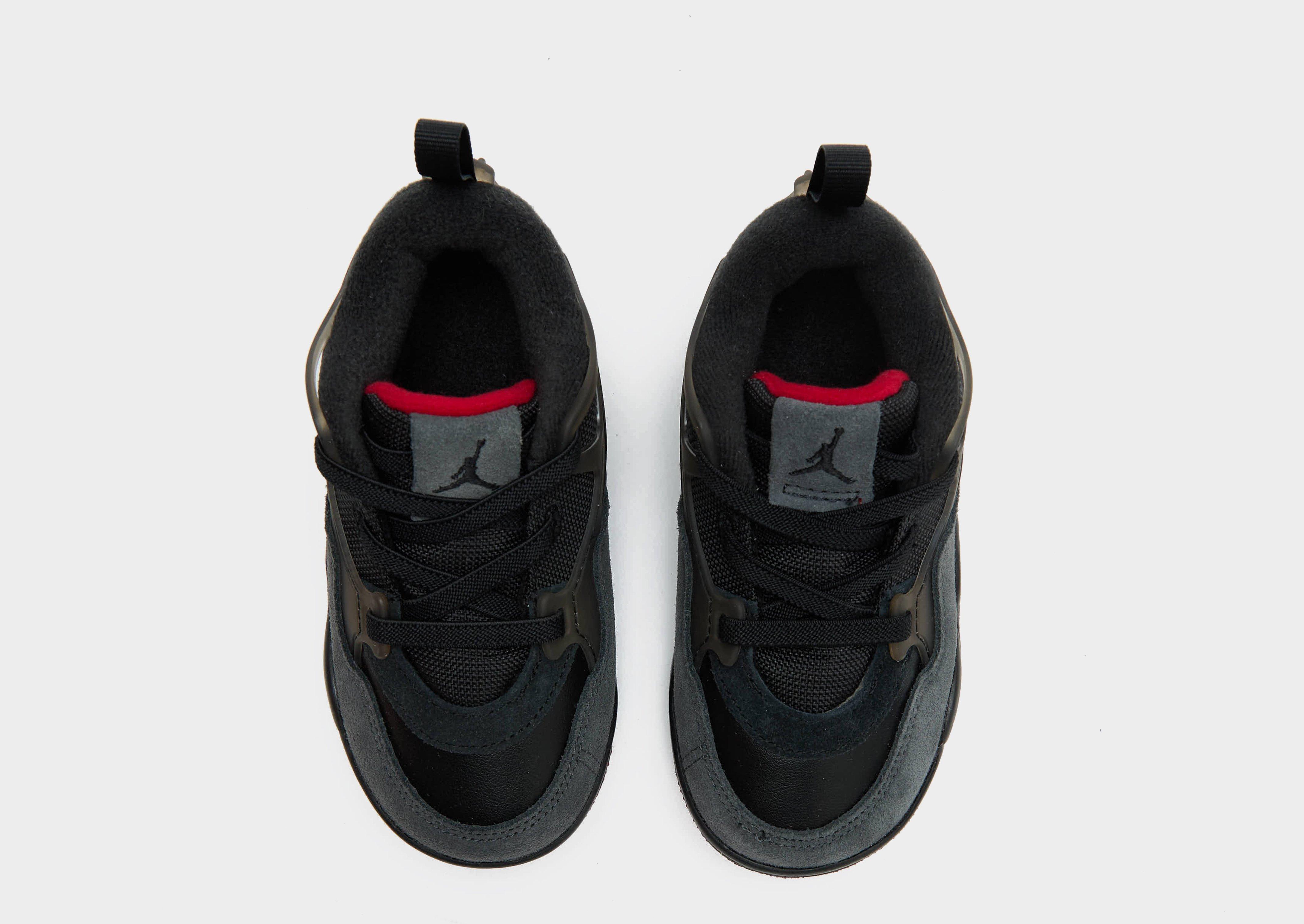 Buty sneakersy dla dzieci JORDAN 4 RM FQ7937-060 Czarny