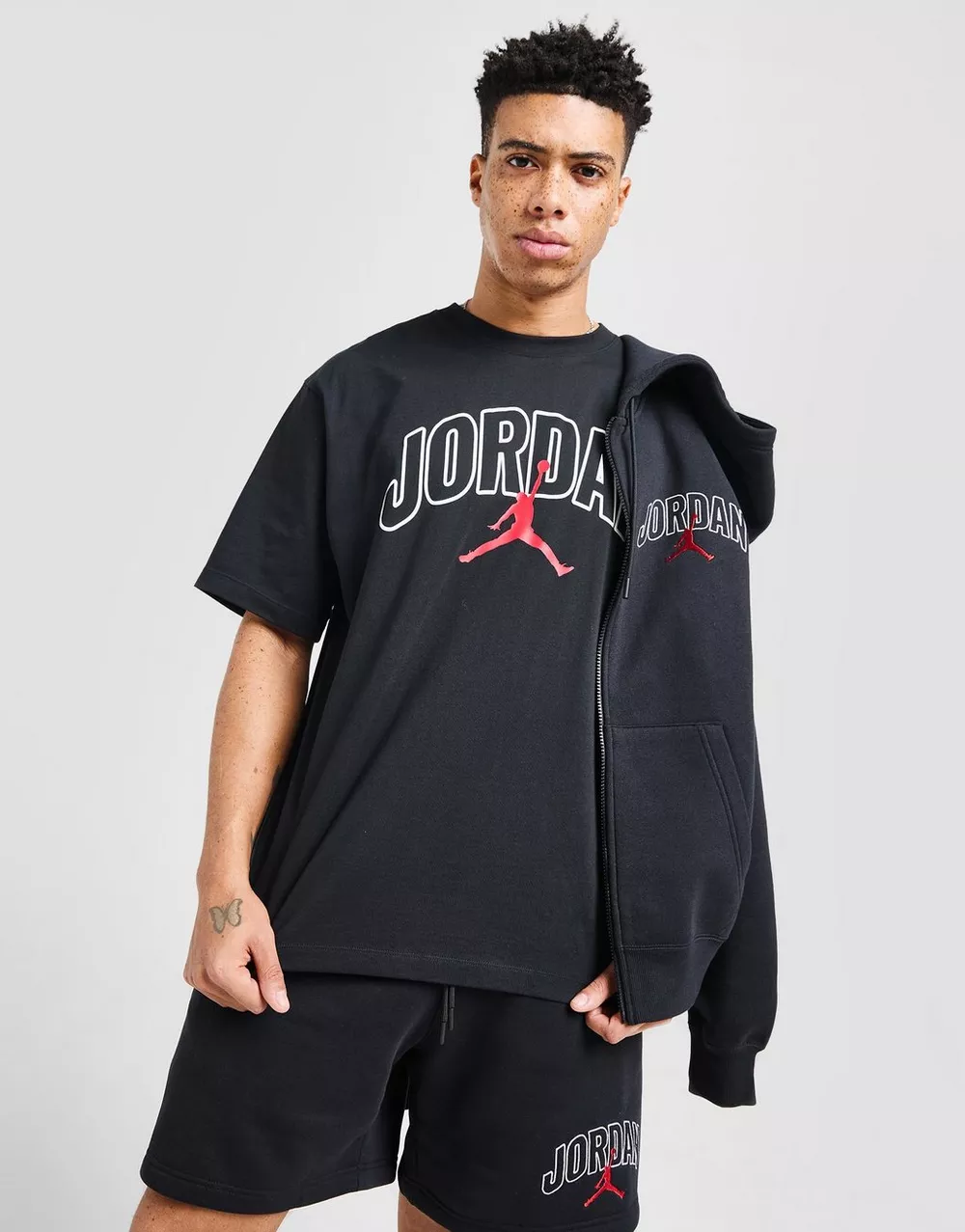 JORDAN ФУТБОЛКА M J FLT ESS JD HBR SS CREW, фото 1 з 5