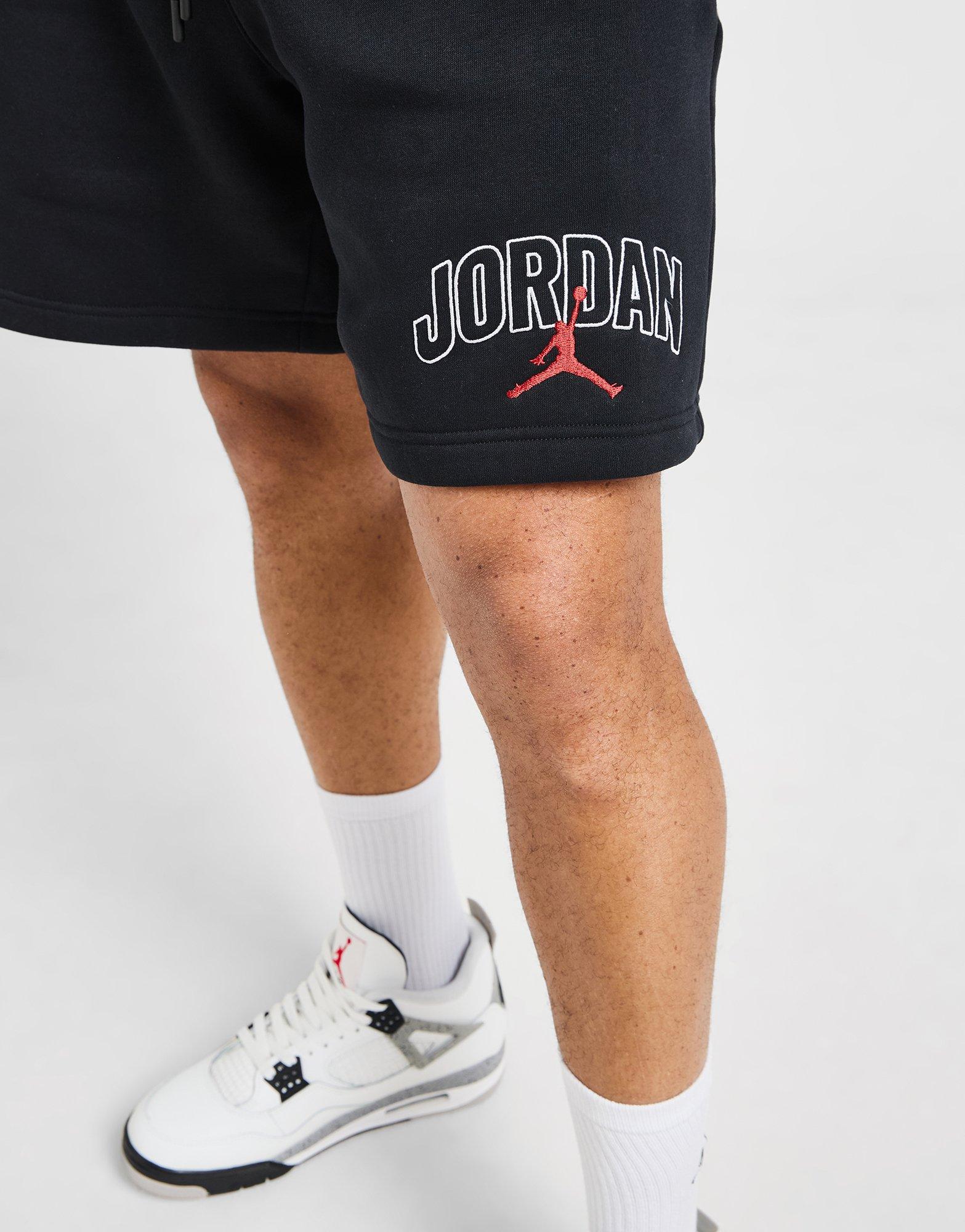 Pánske šortky JORDAN SHORTS M J BRKLN LBR GFX SHORT IB7910-010 Čierna