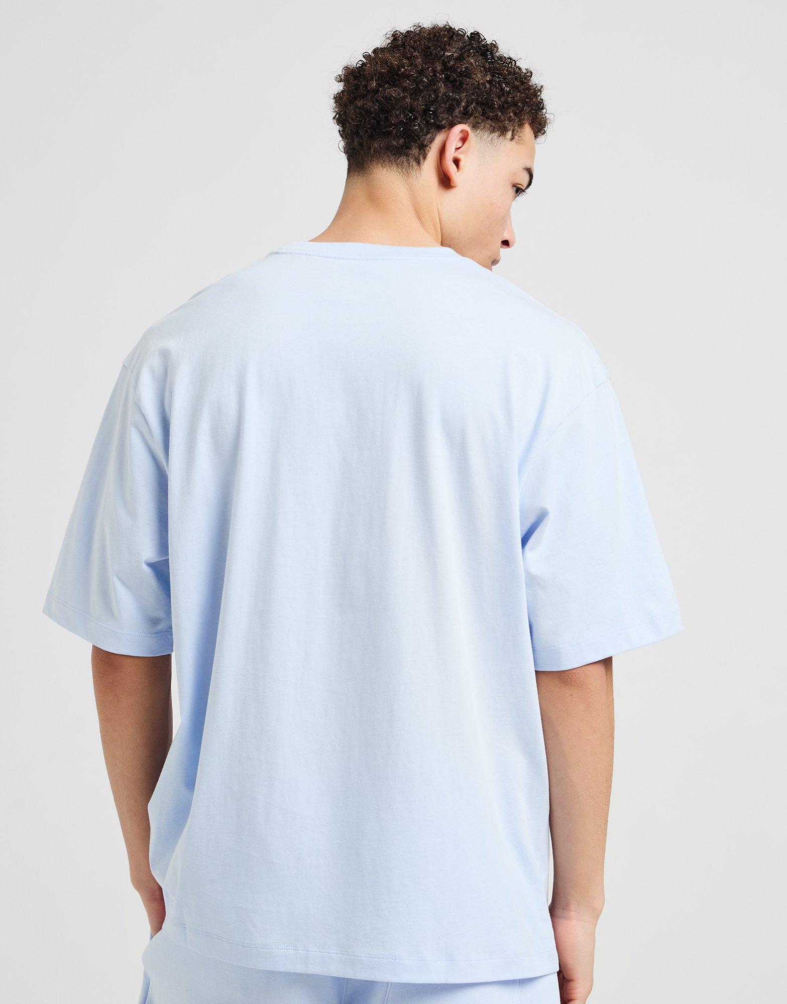 Vyriški marškiniai JORDAN MARŠKINĖLIAI M J FLT ESS JD HBR SS CREW  IB7347-407 Mėlyna