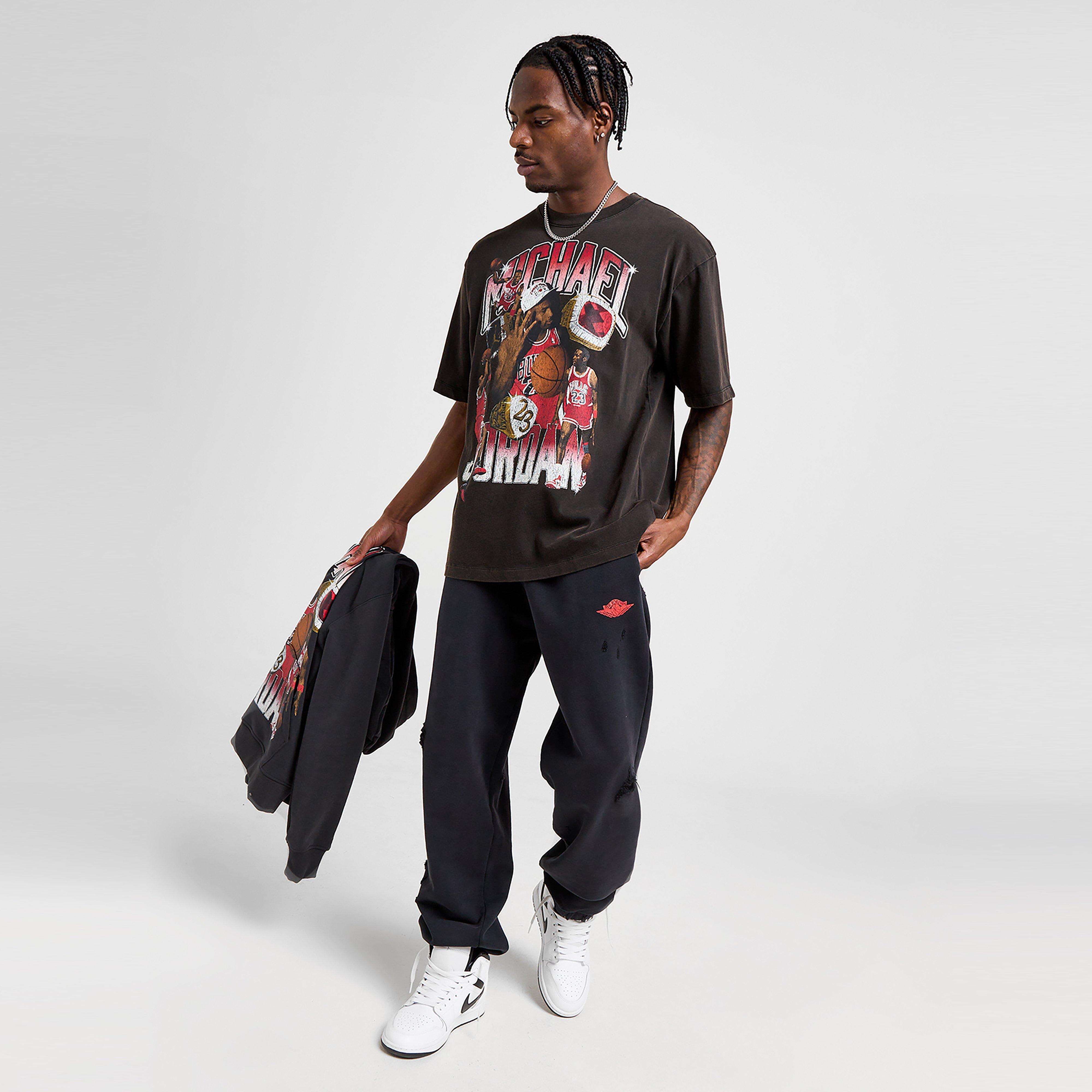 Koszulka, t-shirt męski JORDAN T-SHIRT M J FLT ESS GFX OVSZ SS CRW