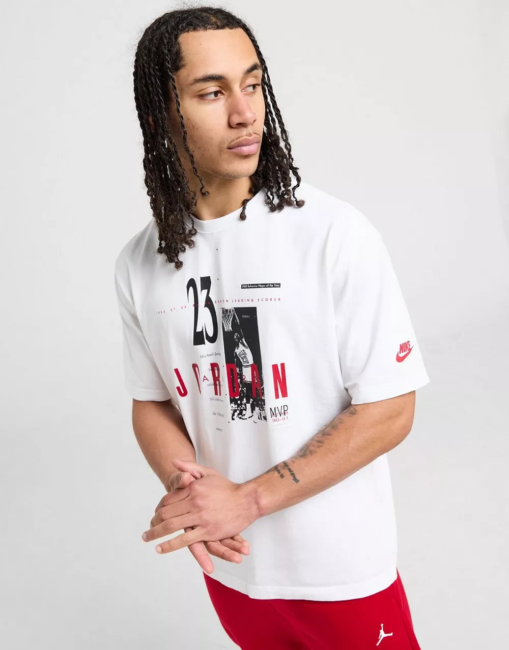 JORDAN ФУТБОЛКА M J JD AIR STRETCH SS CREW, фото 1 з 6